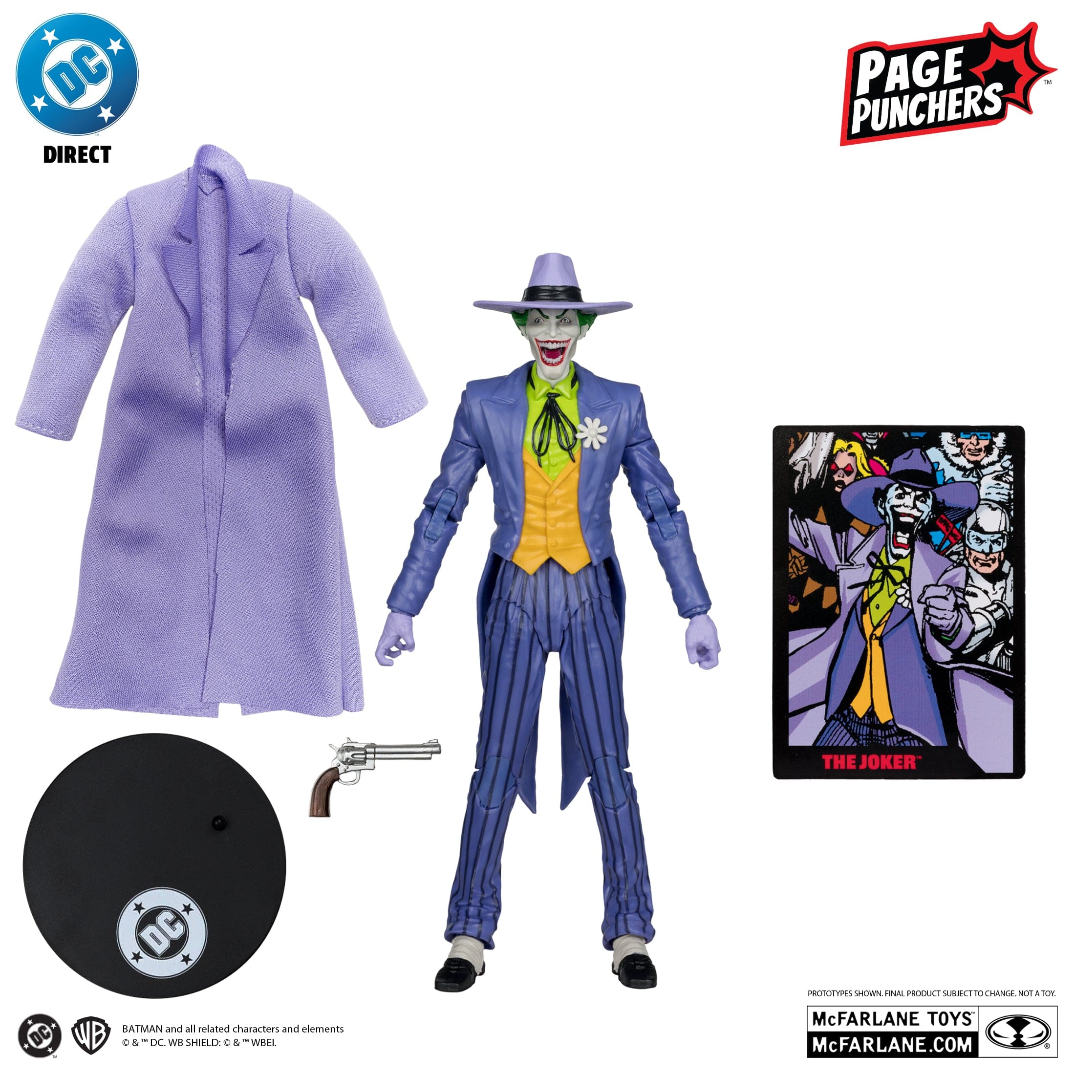 McFarlane Toys DC Direct The Joker Crisis on Infinite Earths Page Puncher - Image 4