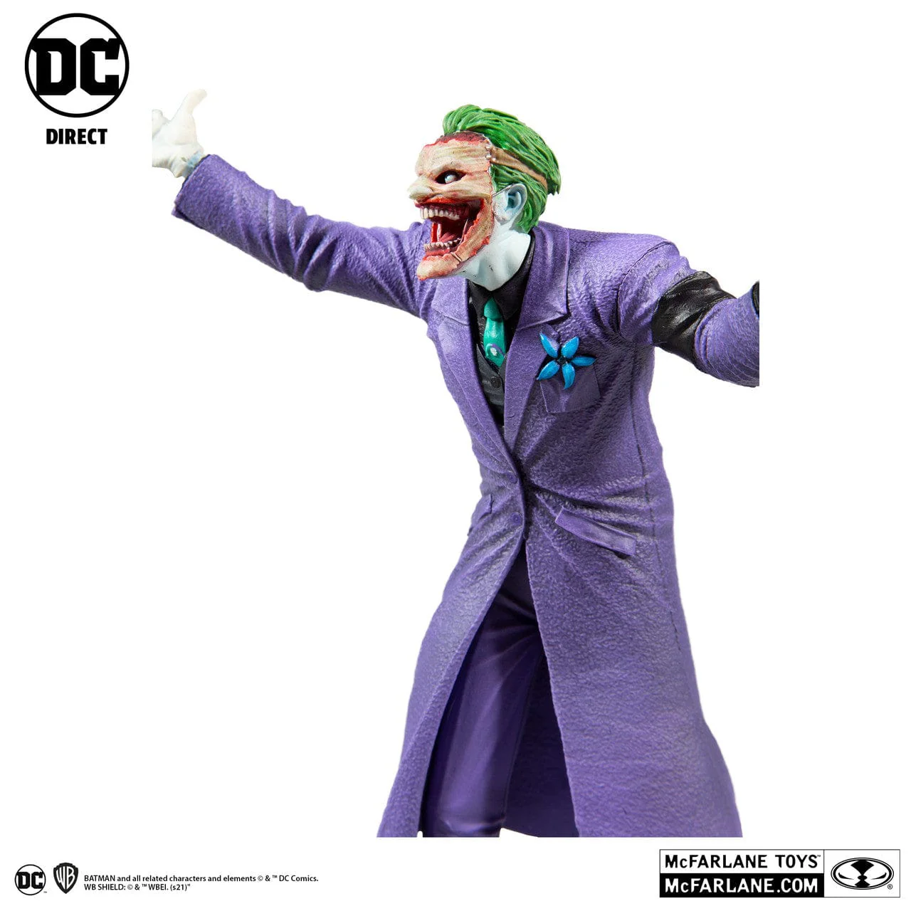 McFarlane Toys DC Direct The Joker Purple Craze Statue - Image 3