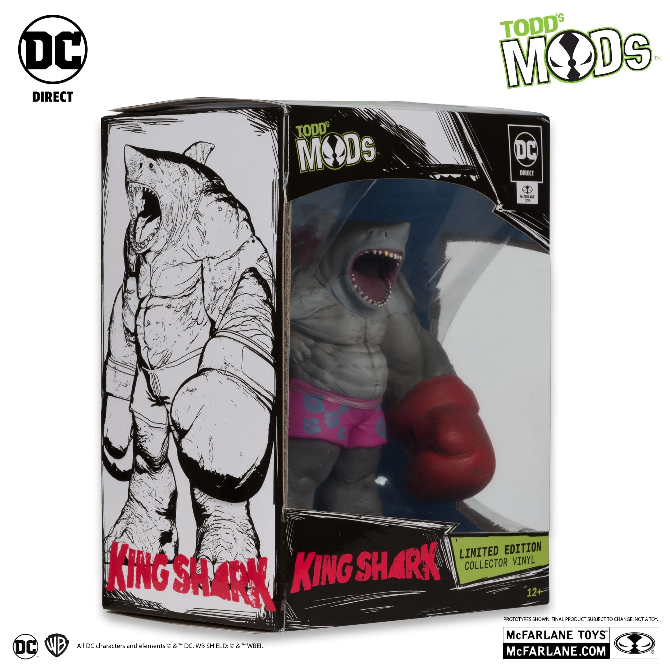 McFarlane Toys DC Direct King Shark Figure Todd's Mods - Image 3