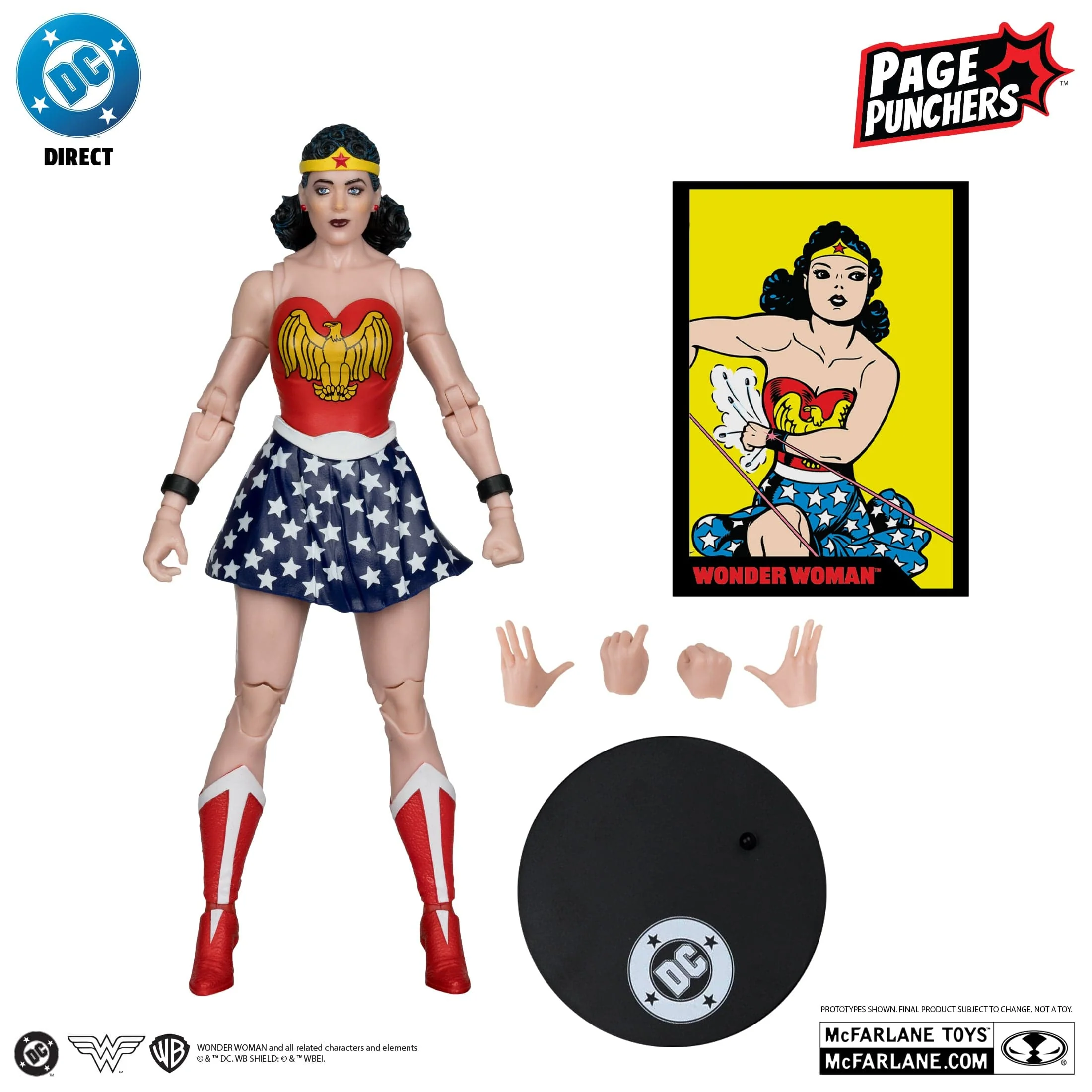 McFarlane Toys DC Direct Wonder Woman Figure Page Punchers #1 - Image 3
