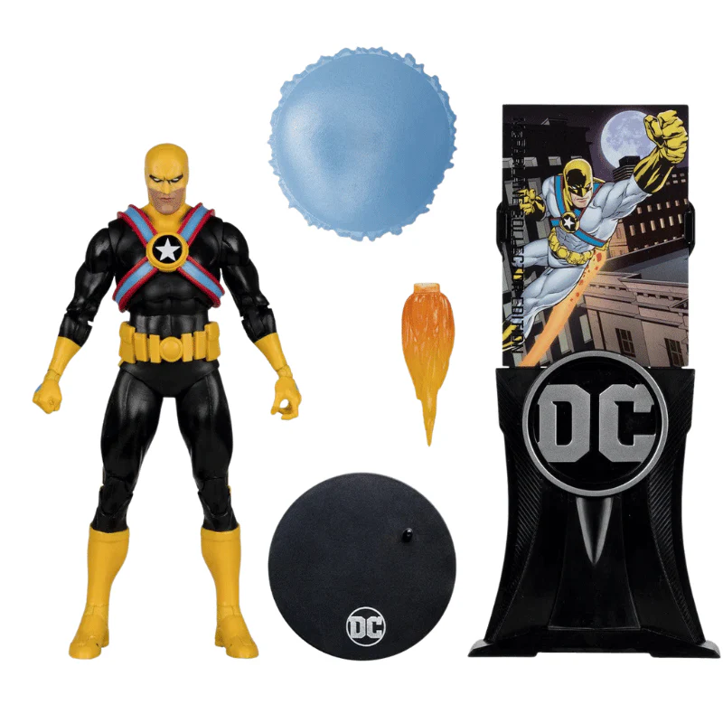 McFarlane Toys DC Multiverse Agent Liberty Figure Panic In The Sky Collector's Edition - Image 3