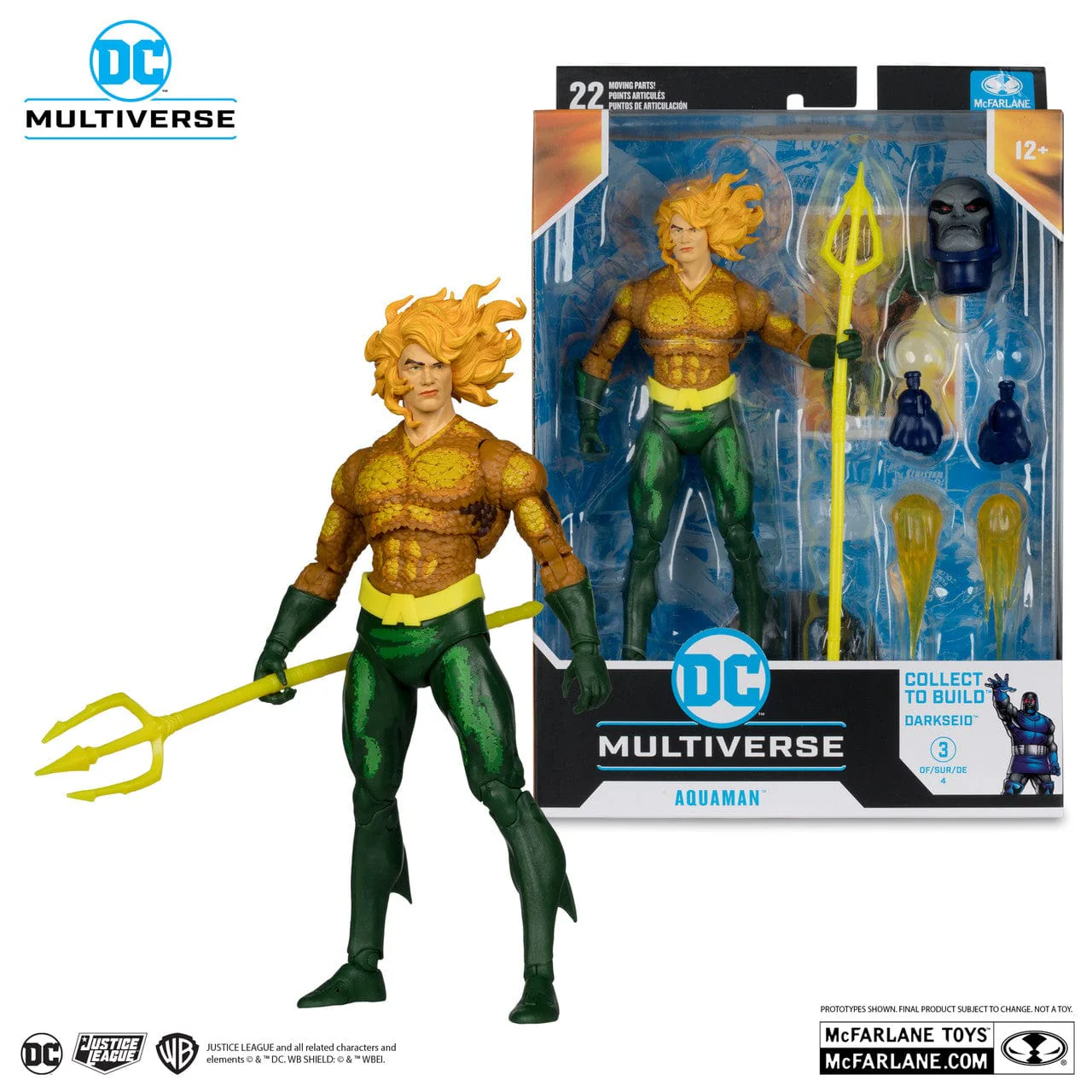 McFarlane Toys DC Multiverse Aquaman Figure Justice League Task Force