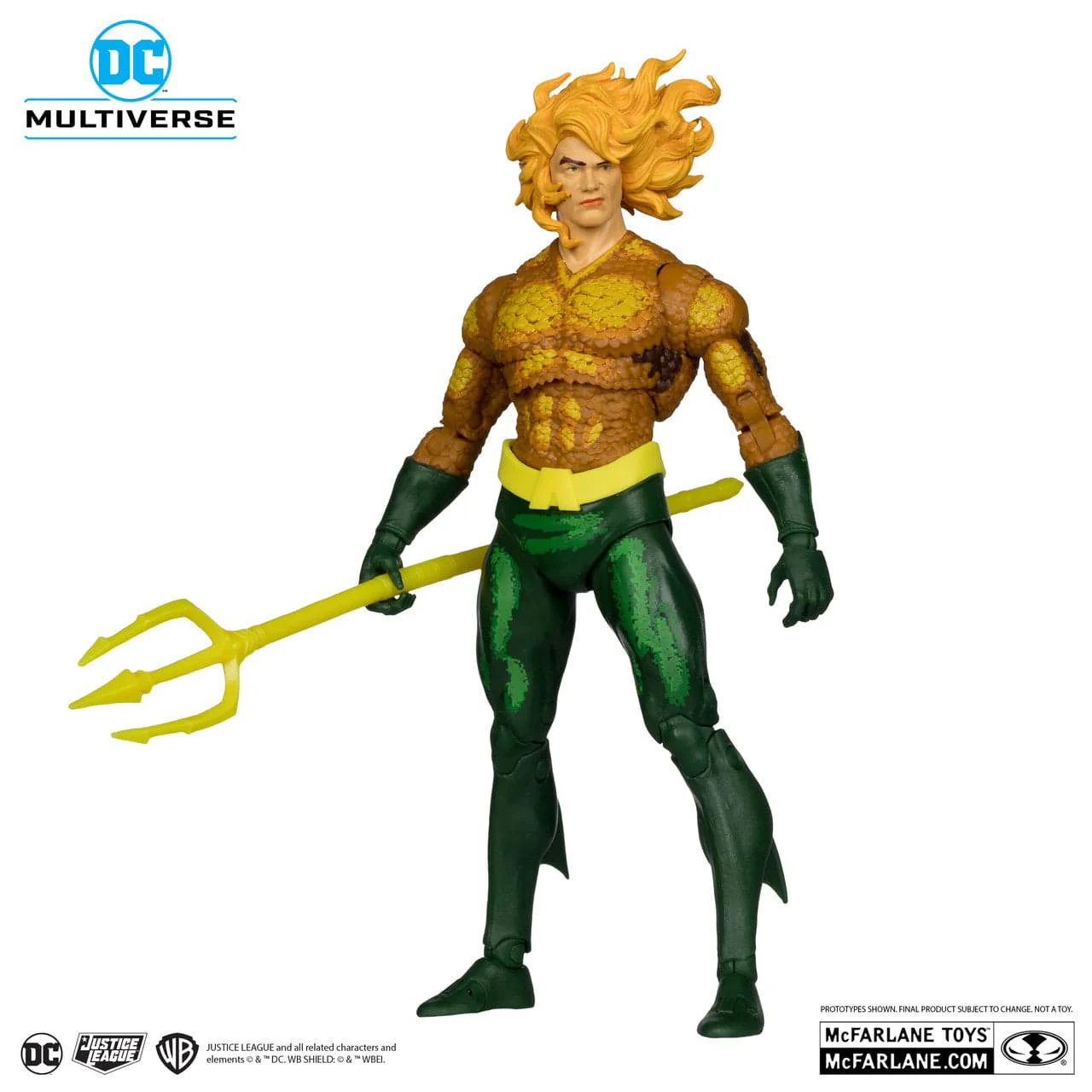 McFarlane Toys DC Multiverse Aquaman Figure Justice League Task Force - Image 2
