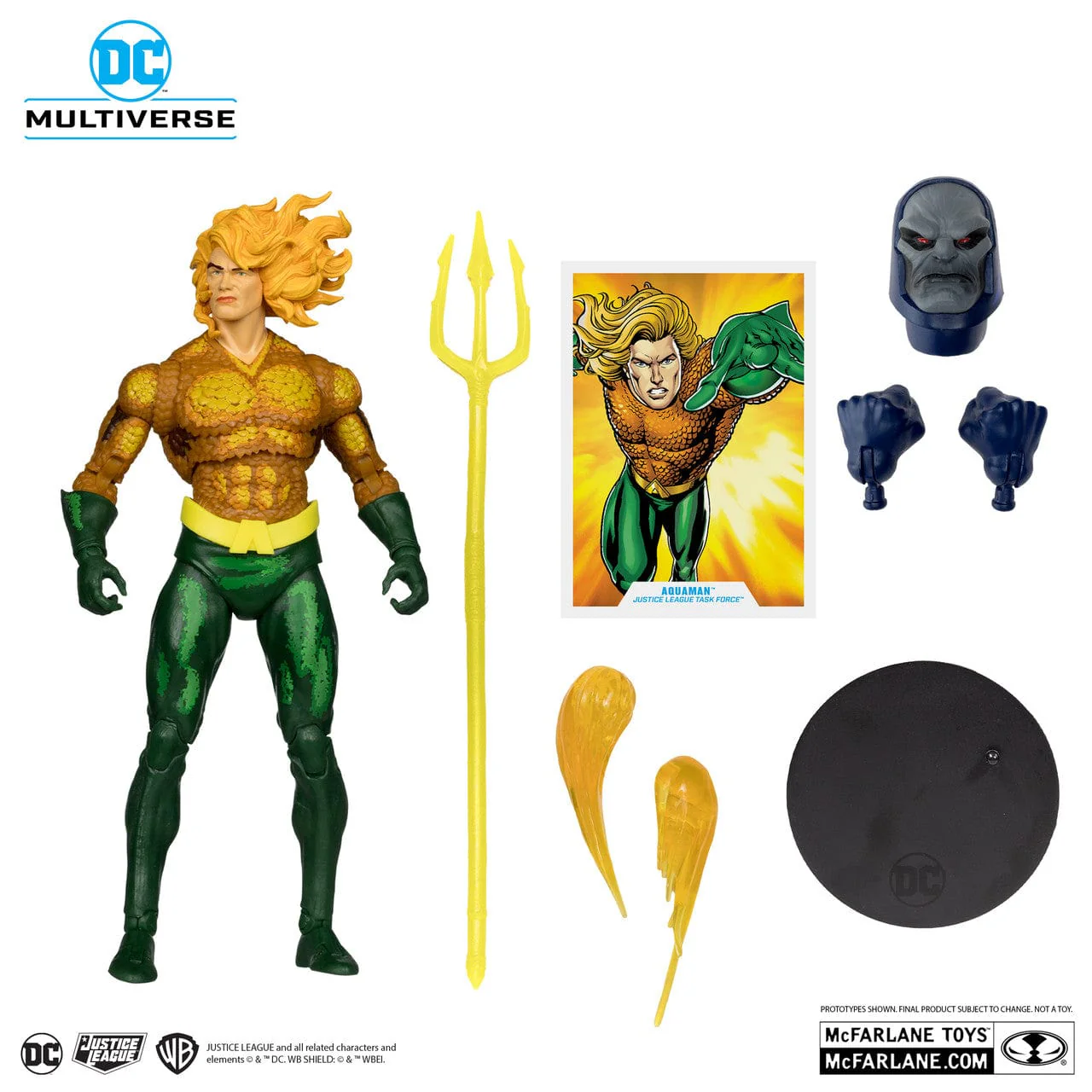 McFarlane Toys DC Multiverse Aquaman Figure Justice League Task Force - Image 3