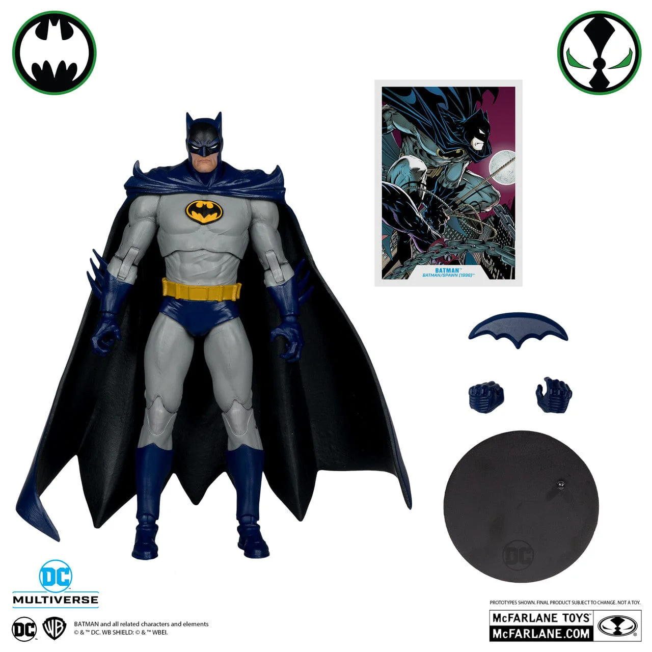 McFarlane Toys DC Multiverse Batman Figure Batman/Spawn 1996 Platinum edition - Image 3