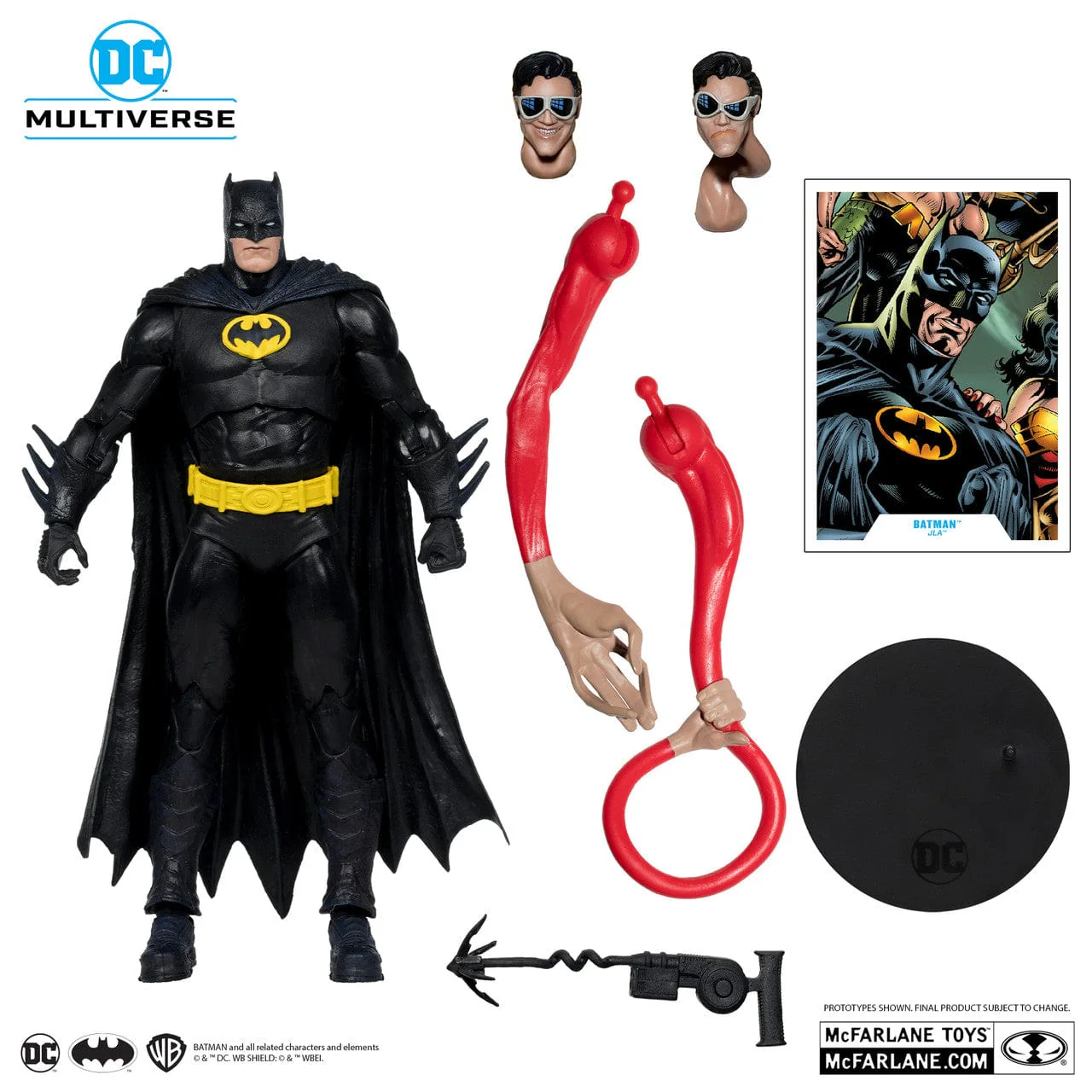 McFarlane Toys DC Multiverse Batman Figure JLA Justice League of America Build-a-fig - Image 2