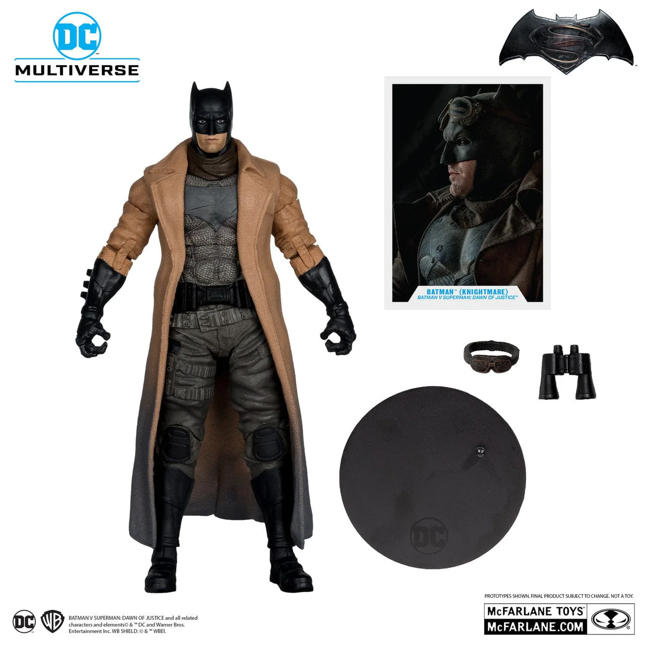 McFarlane Toys DC Multiverse Batman Knightmare Figure Batman VS Superman Dawn Of Justice Movie - Image 3