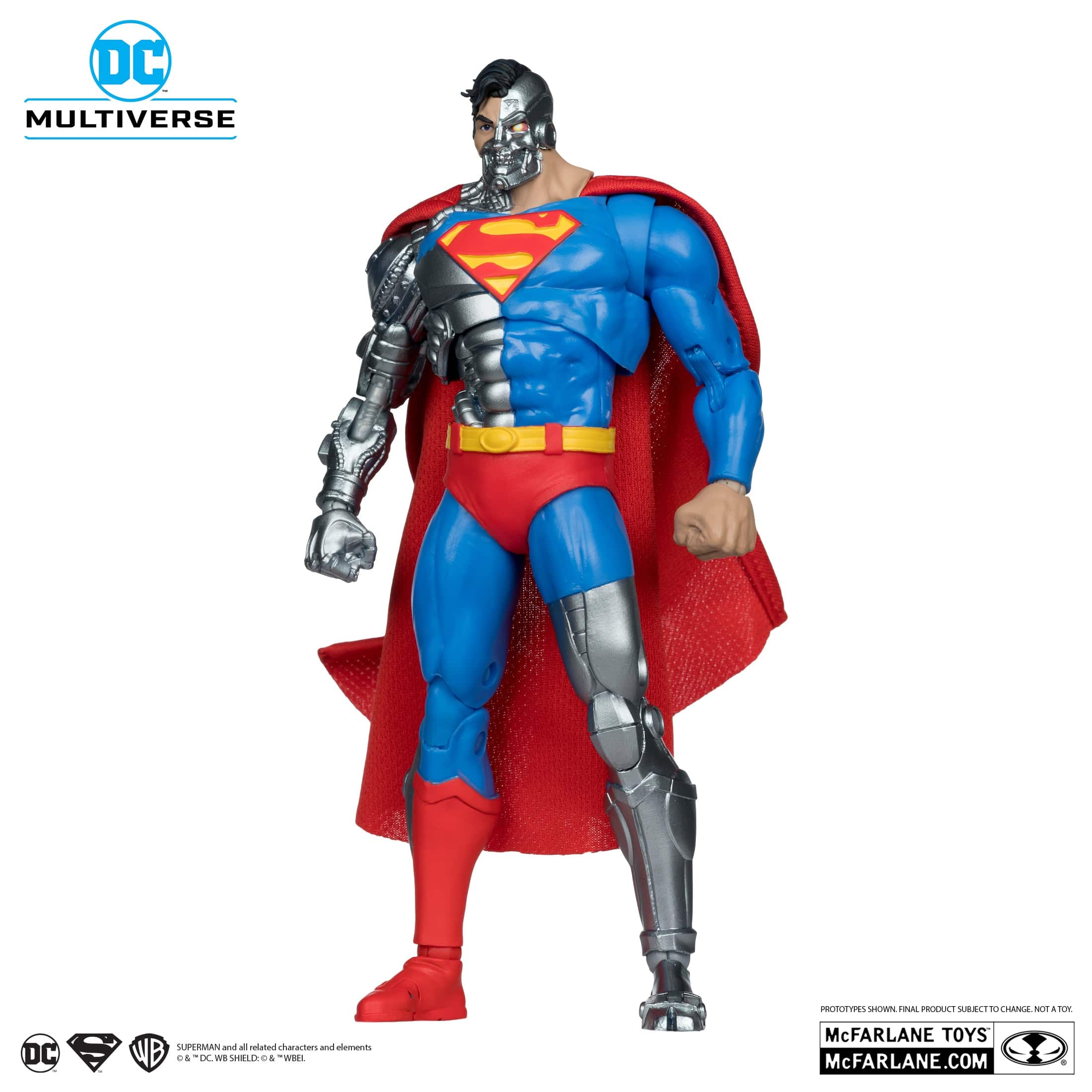 McFarlane Toys DC Multiverse Cyborg Superman Figure Revenge Of The Green Lanterns - Image 2