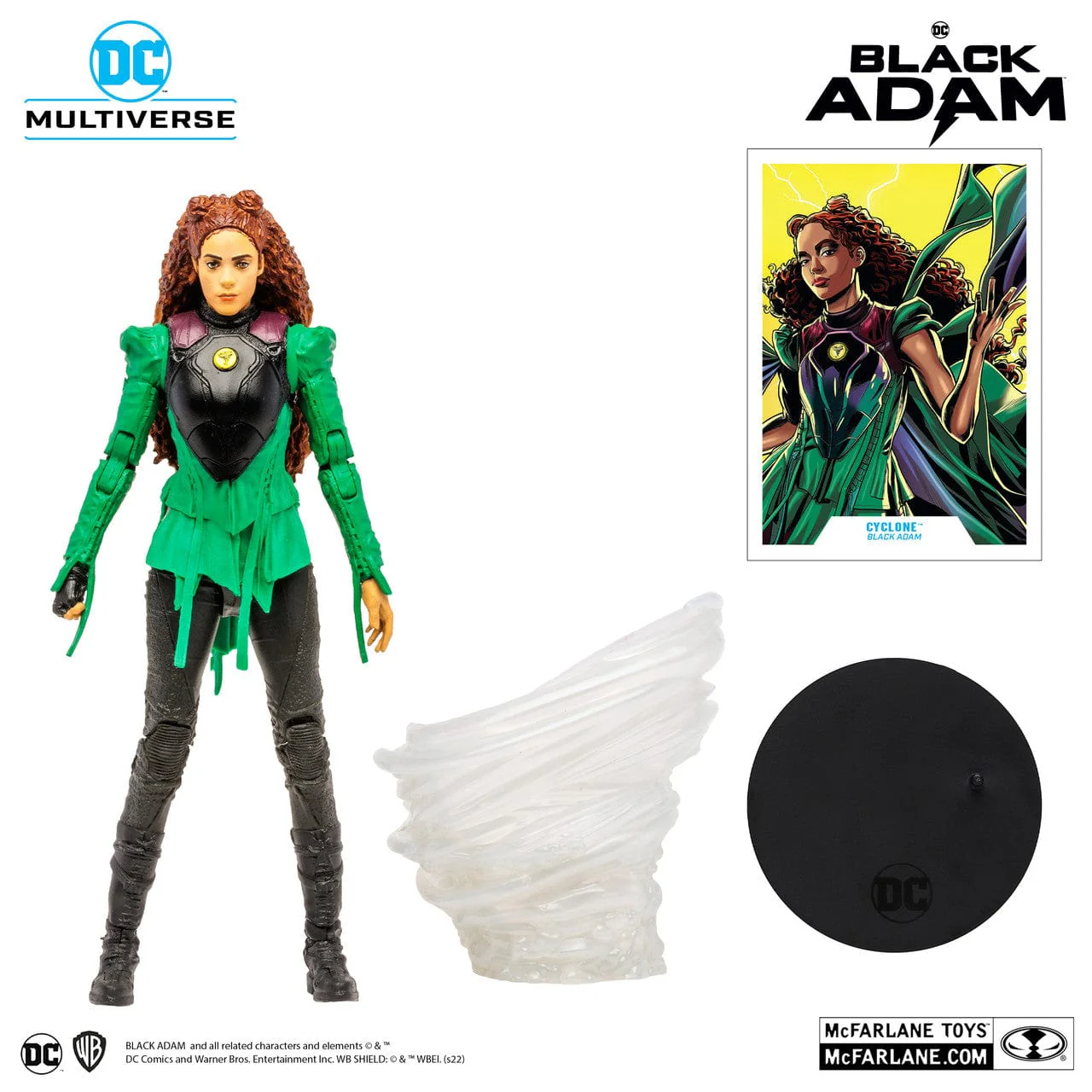 McFarlane Toys DC Multiverse Cyclone Figure Black Adam Movie - Image 3