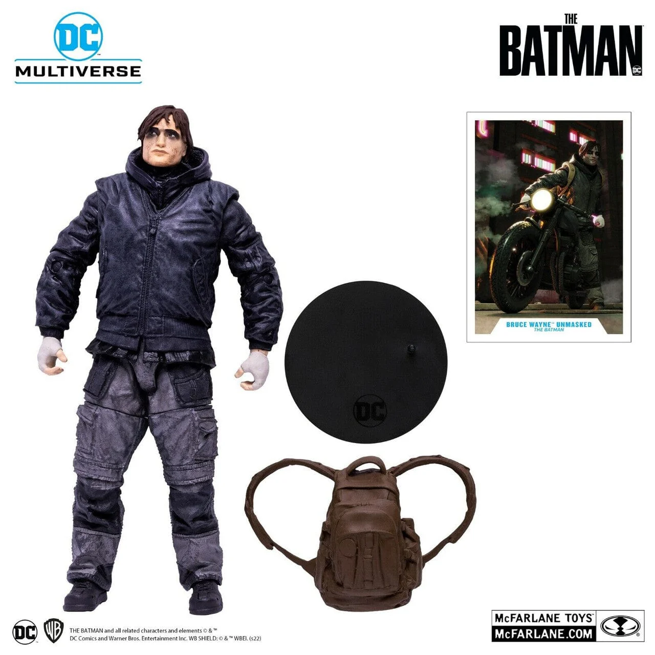 McFarlane Toys DC Multiverse Drifter Unmasked Figure The Batman Movie - Image 3