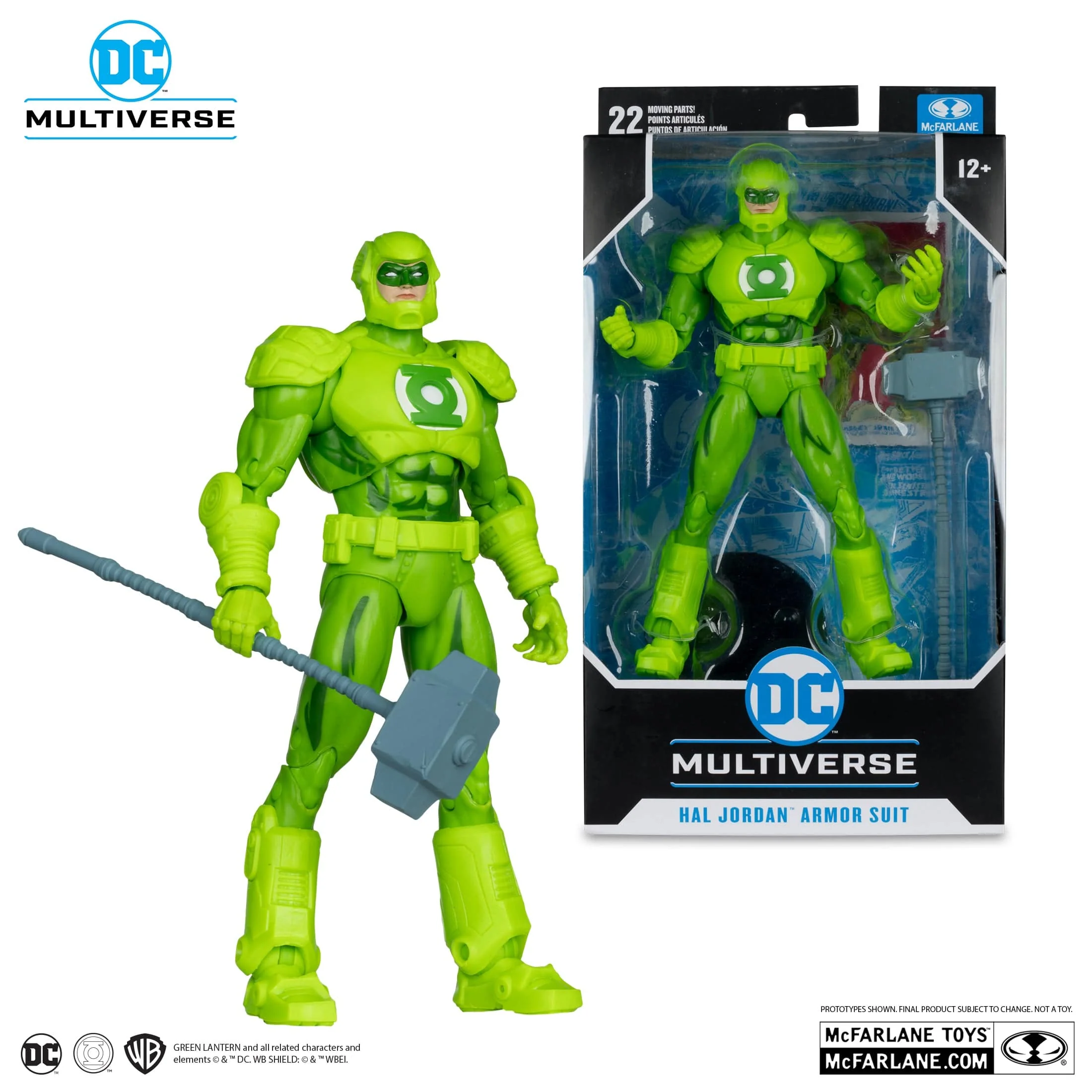McFarlane Toys DC Multiverse Hal Jordan Armor Suit Return Of Superman Figure