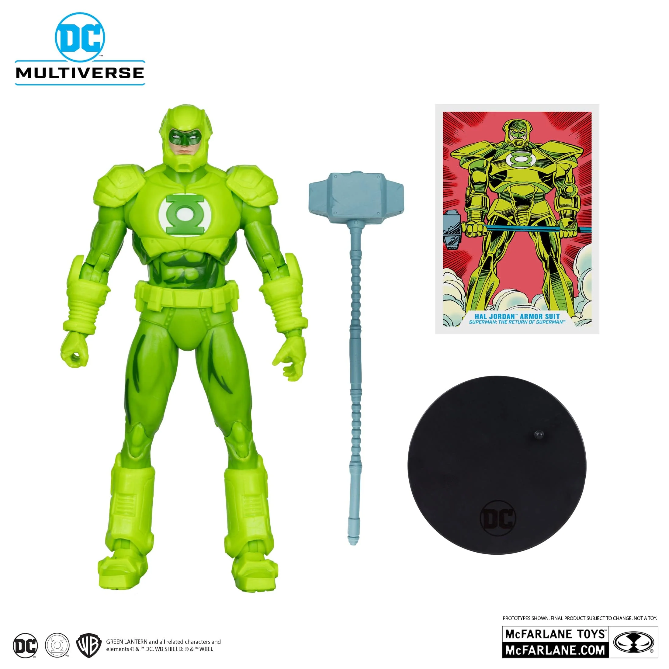 McFarlane Toys DC Multiverse Hal Jordan Armor Suit Return Of Superman Figure - Image 3