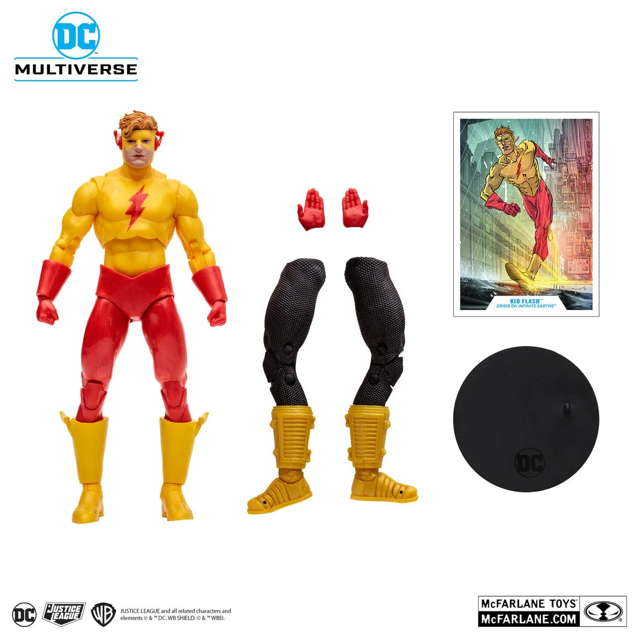 McFarlane Toys DC Multiverse Kid Flash Figure Crisis On Infinite Earths - Image 3