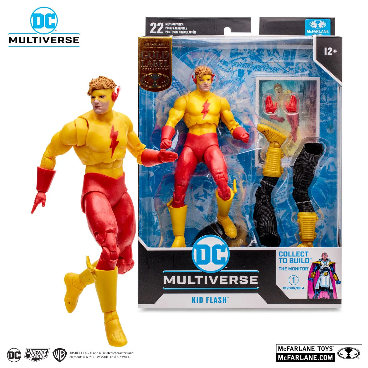 McFarlane Toys DC Multiverse Kid Flash Figure Crisis On Infinite Earths - Image 4