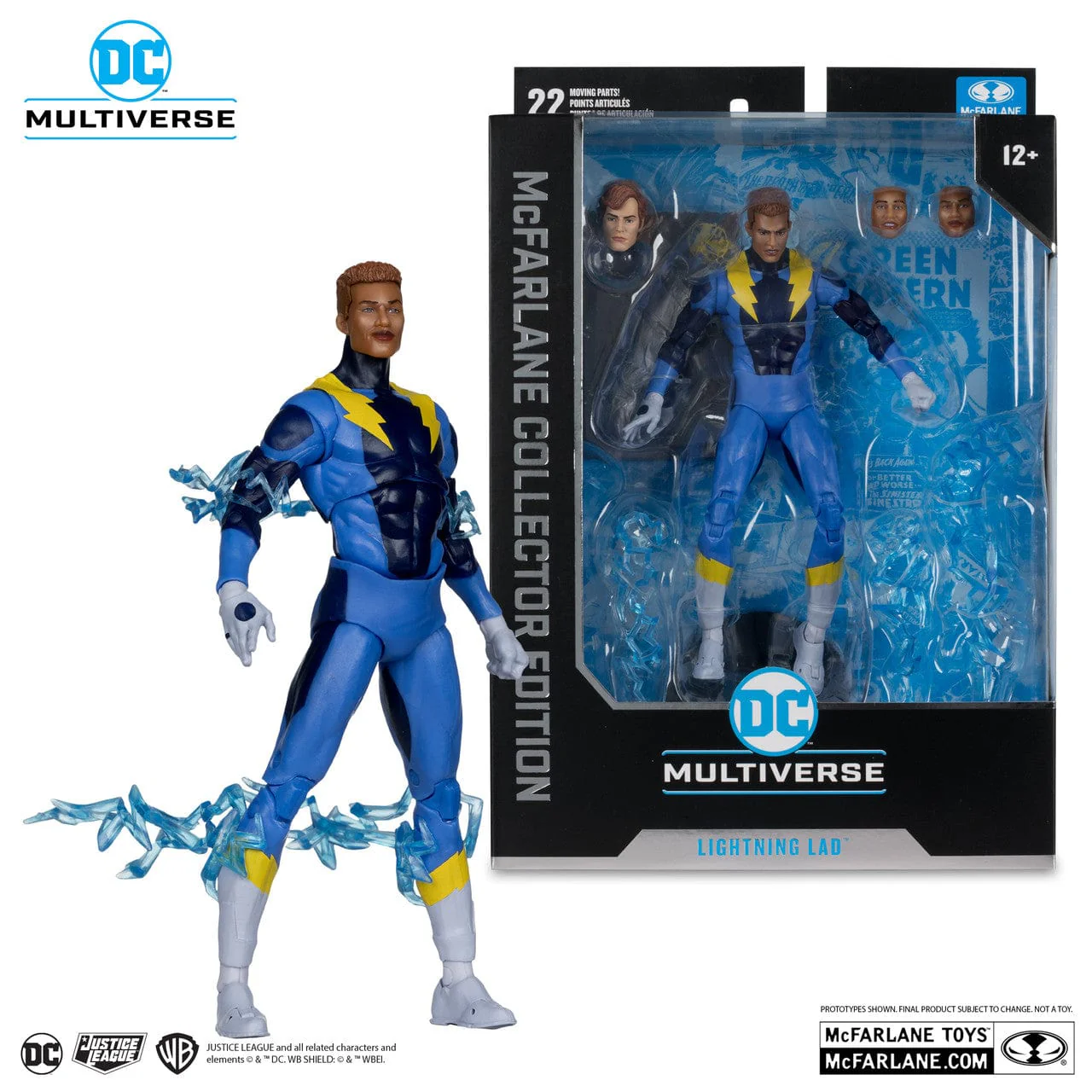 McFarlane Toys DC Multiverse Lightning Lad Figure Legion Of Super-Heroes