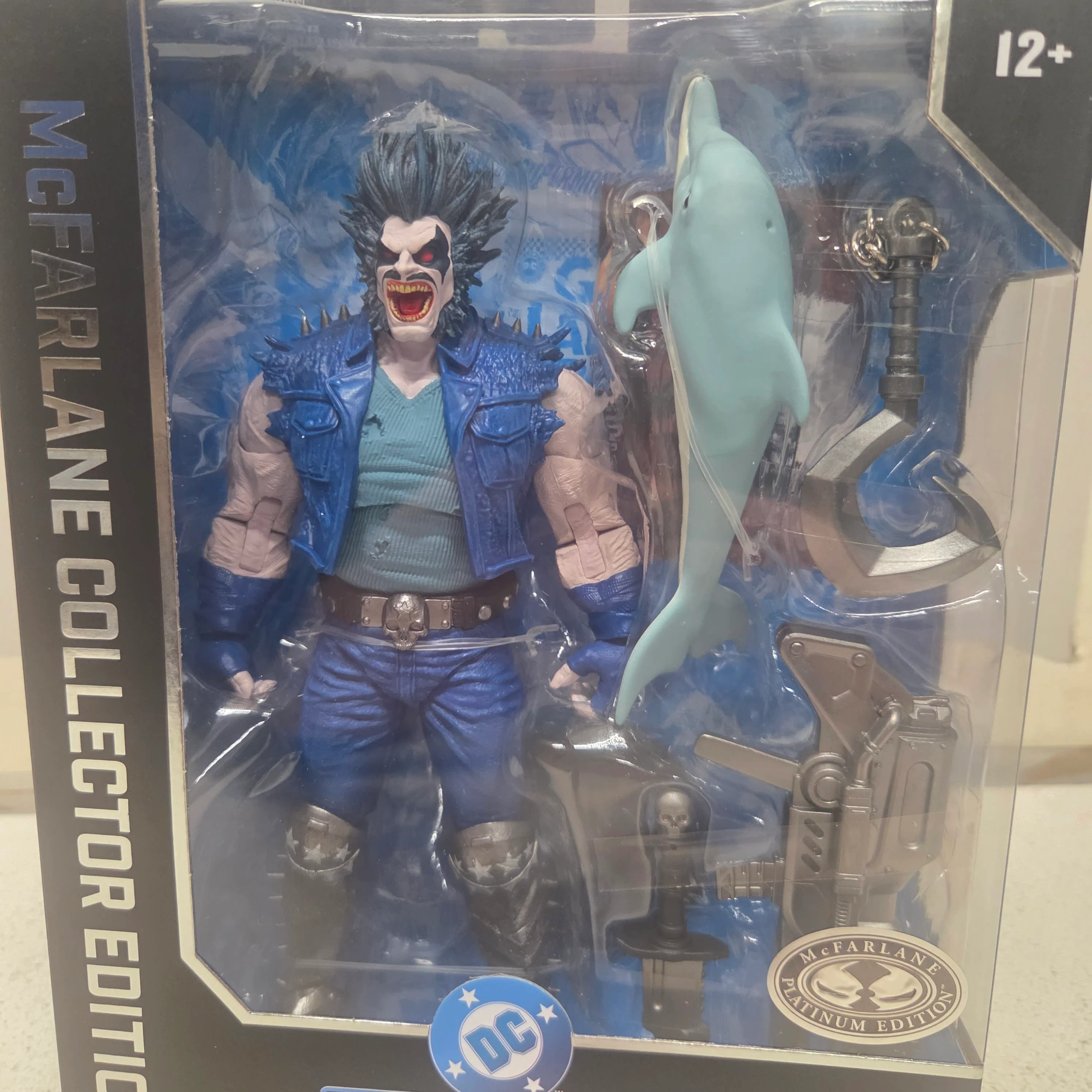 McFarlane Toys DC Multiverse Lobo DC Classic Platinum Version Action Figure - Image 3