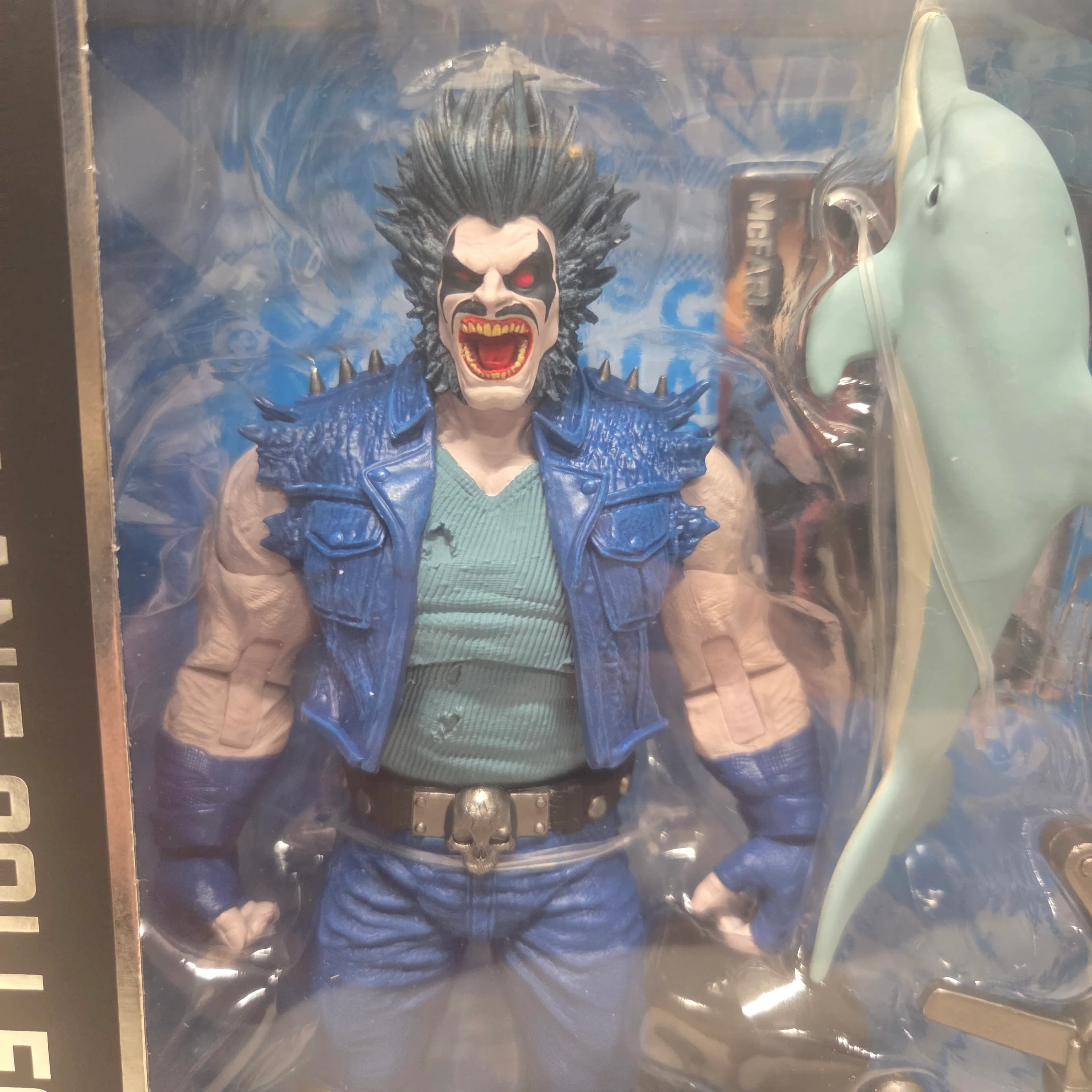 McFarlane Toys DC Multiverse Lobo DC Classic Platinum Version Action Figure - Image 4