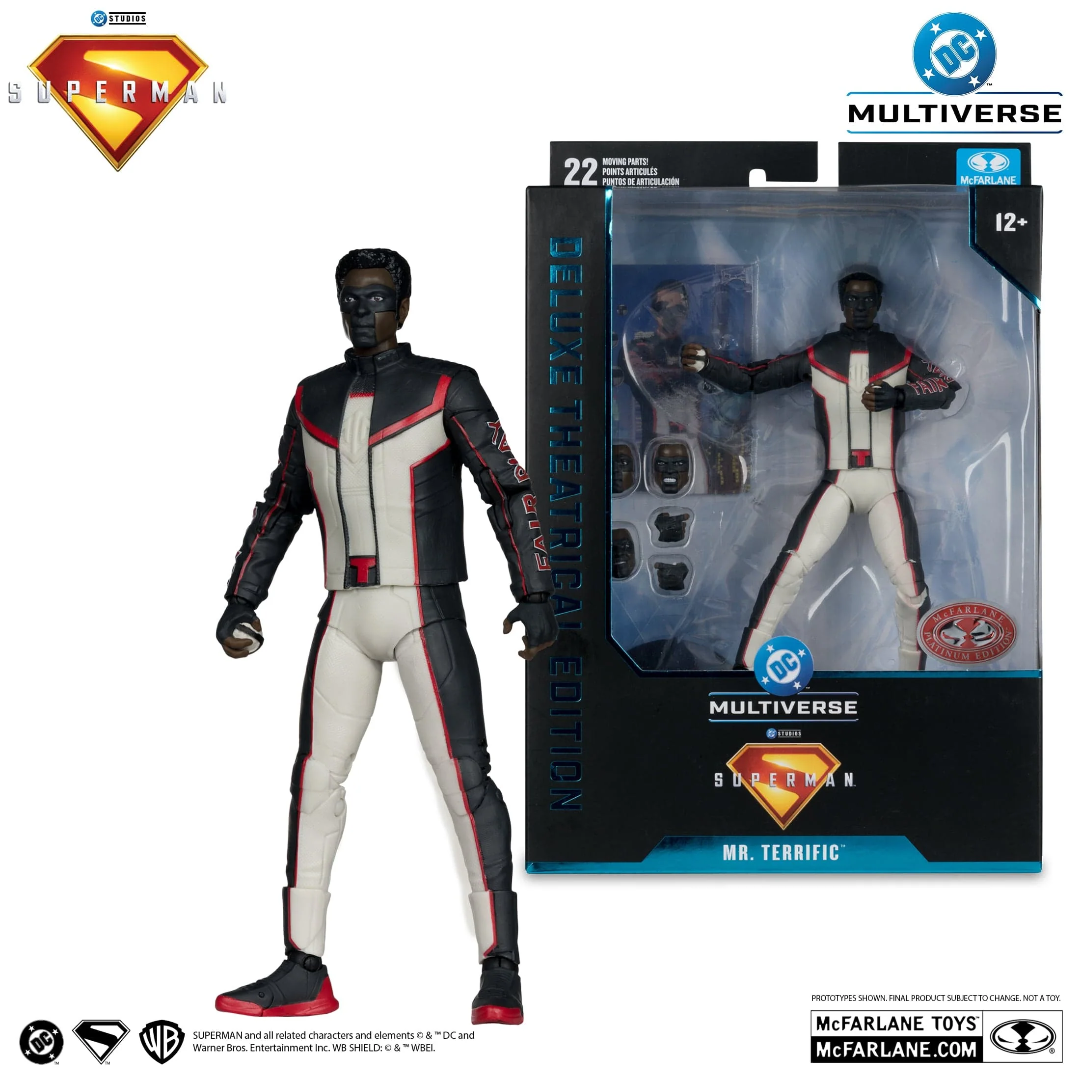 McFarlane Toys DC Multiverse Mister Terrific Deluxe Edition Figure Superman Movie
