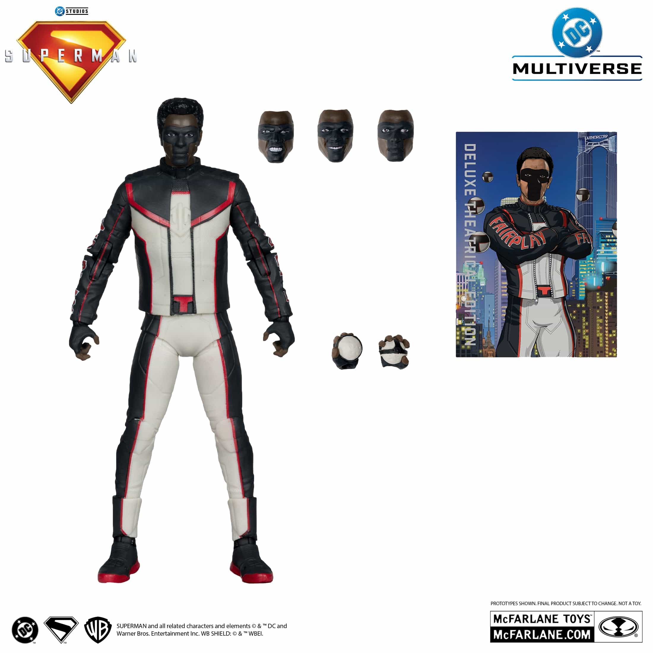 McFarlane Toys DC Multiverse Mister Terrific Deluxe Edition Figure Superman Movie - Image 3