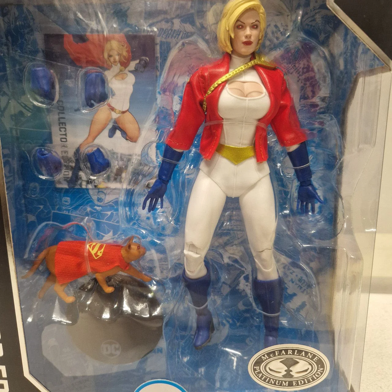 McFarlane Toys DC Multiverse Power Girl Platinum Figure Power Girl Reborn - Image 2