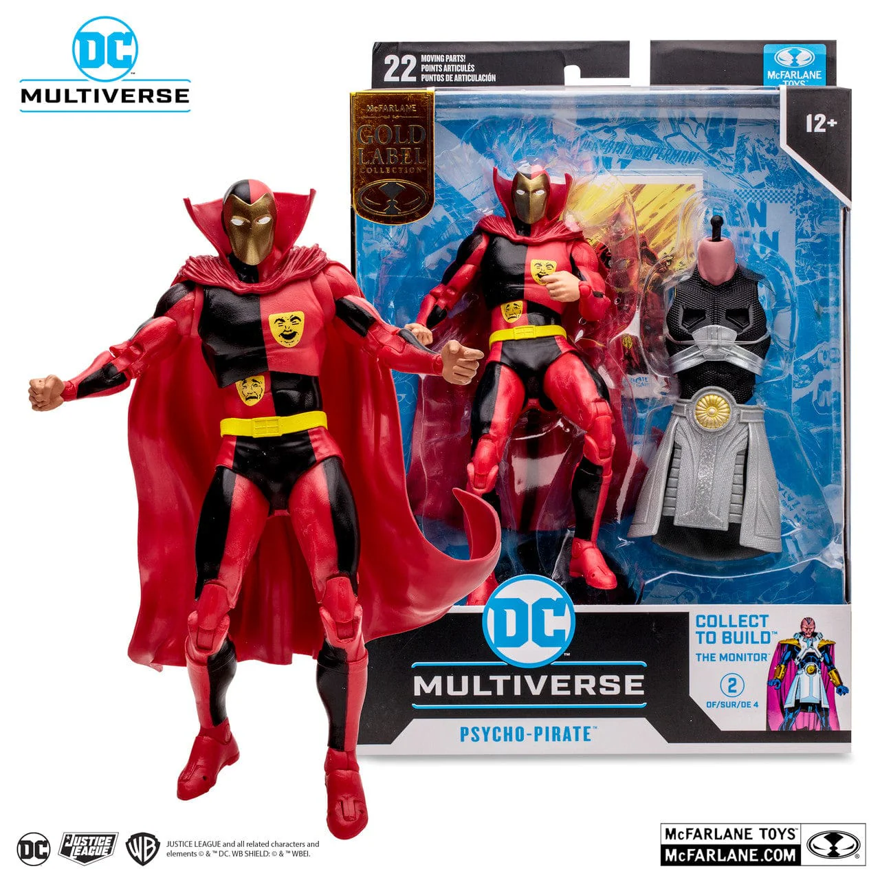 McFarlane Toys DC Multiverse Psycho-Pirate Figure Crisis On Infinite Earths - Image 3
