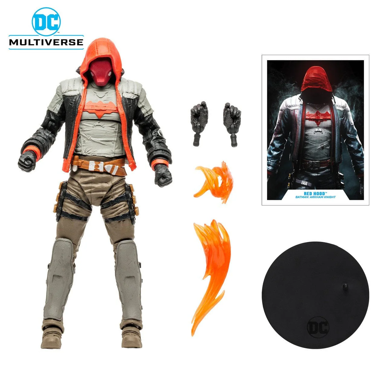 McFarlane Toys DC Multiverse Red Hood Figure Arkham Knight 15387 - Image 2
