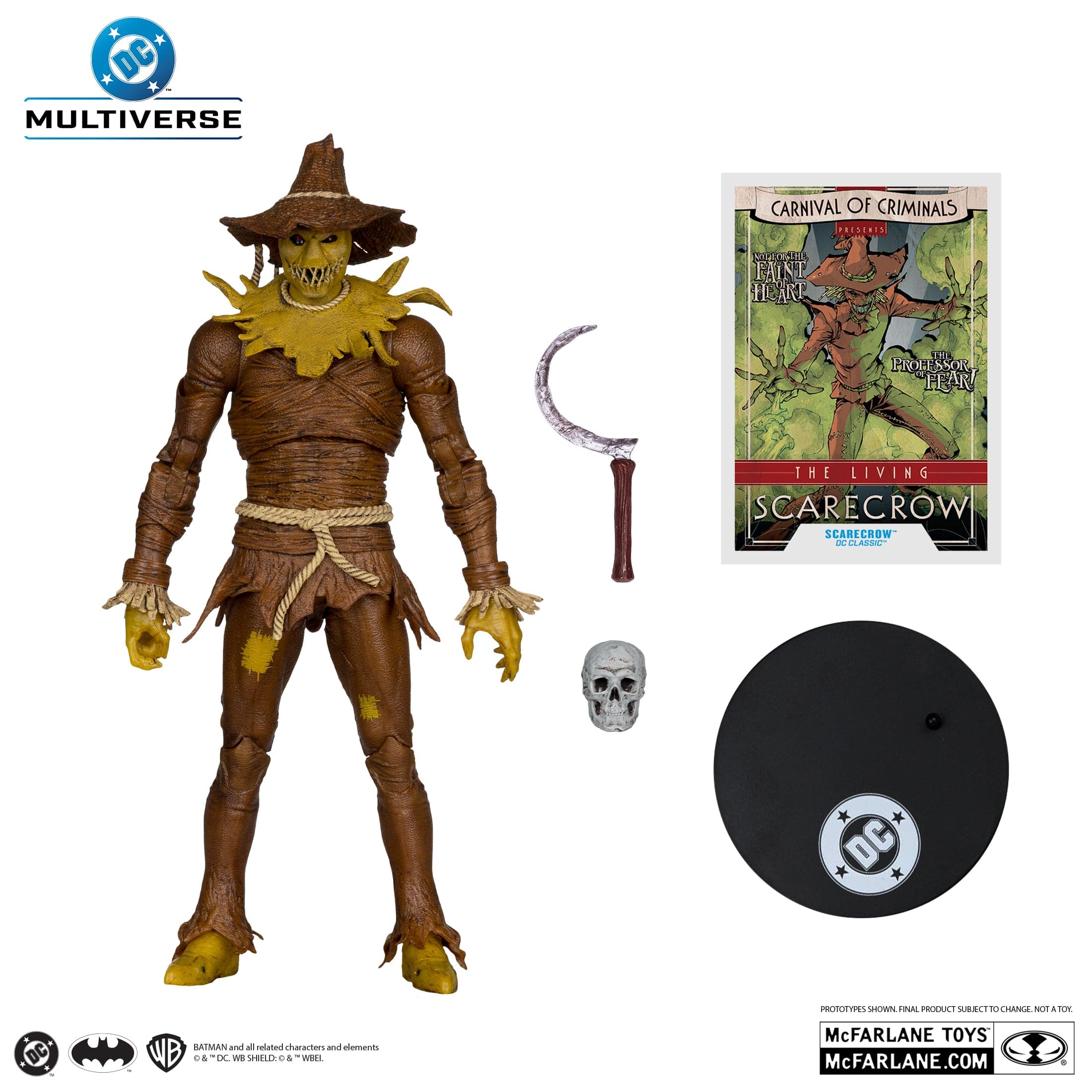 McFarlane toys DC Multiverse Scarecrow DC Classic Action figure - Image 4