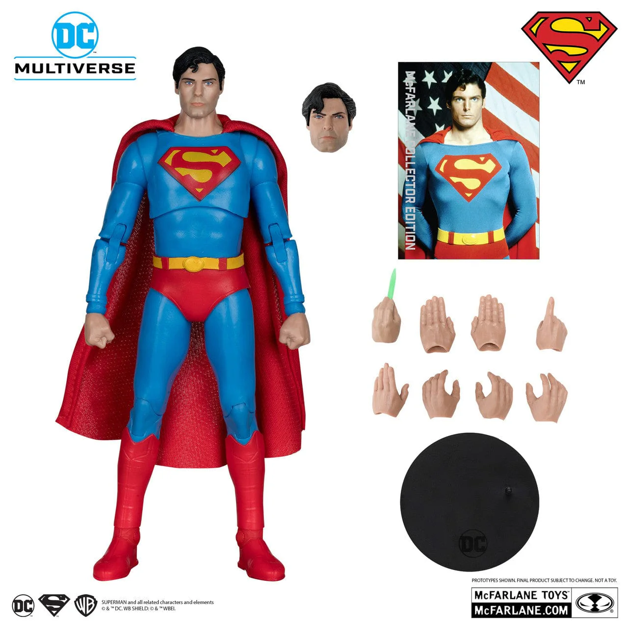 McFarlane Toys DC Multiverse Superman Chris Reeves Figure Superman: The Movie - Image 3