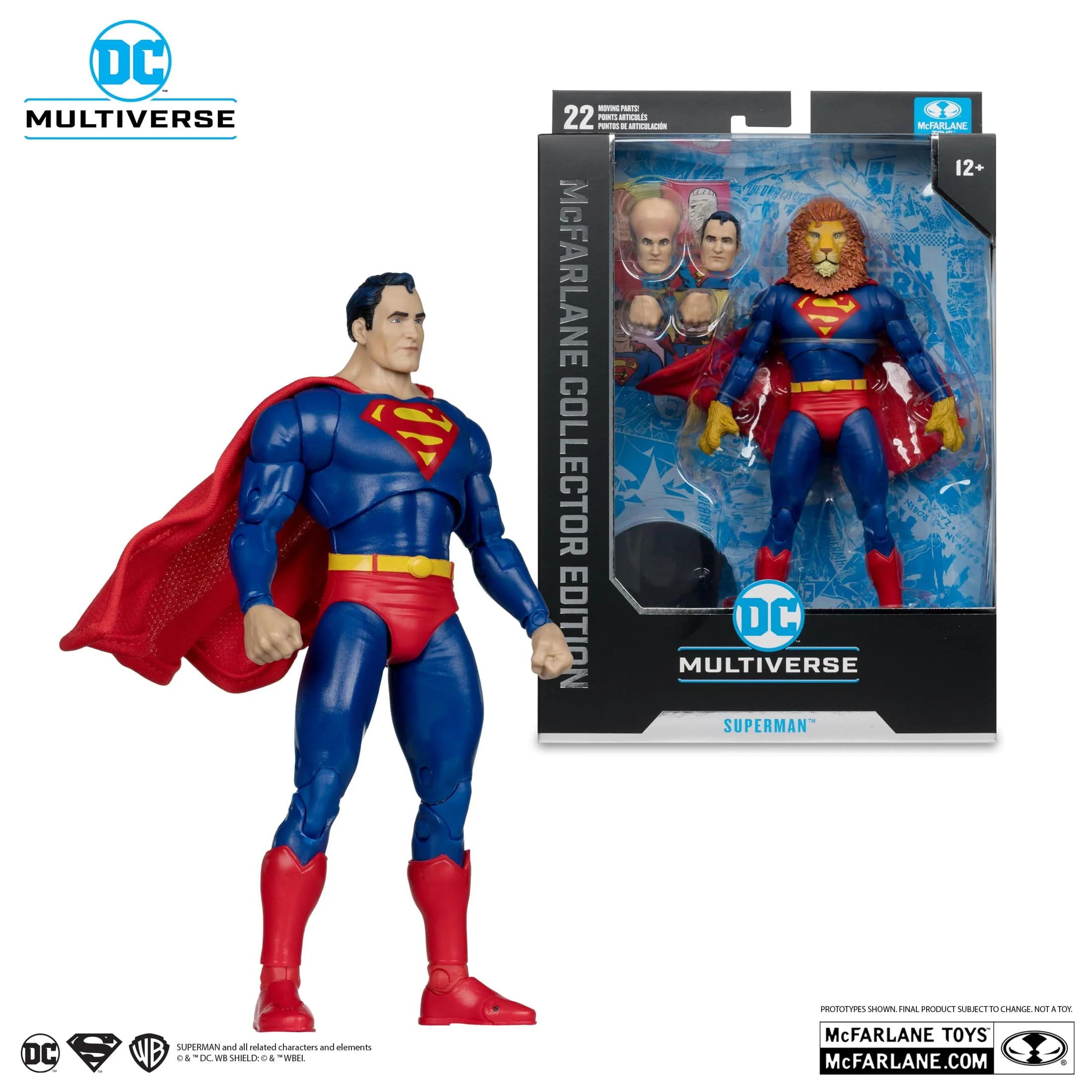 McFarlane Toys DC Multiverse Superman Figure Strange Lives Of Superman