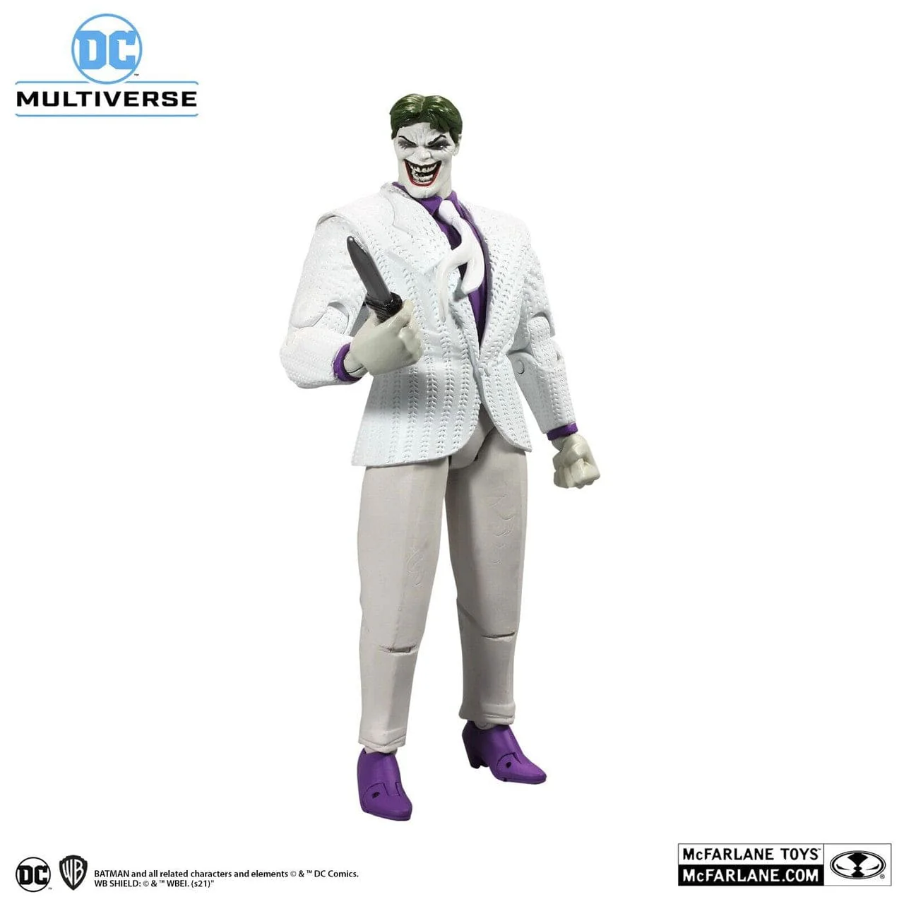 McFarlane Toys DC Multiverse The Joker Figure Dark Knight Returns Build-A Fig 15437 - Image 2