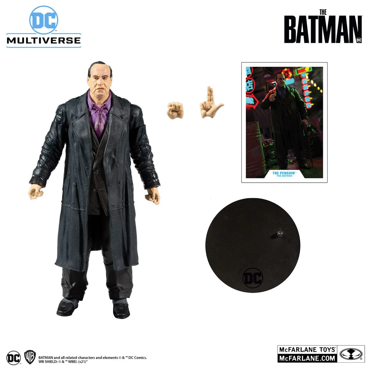 McFarlane Toys DC Multiverse The Penguin Figure The Batman Movie - Image 3