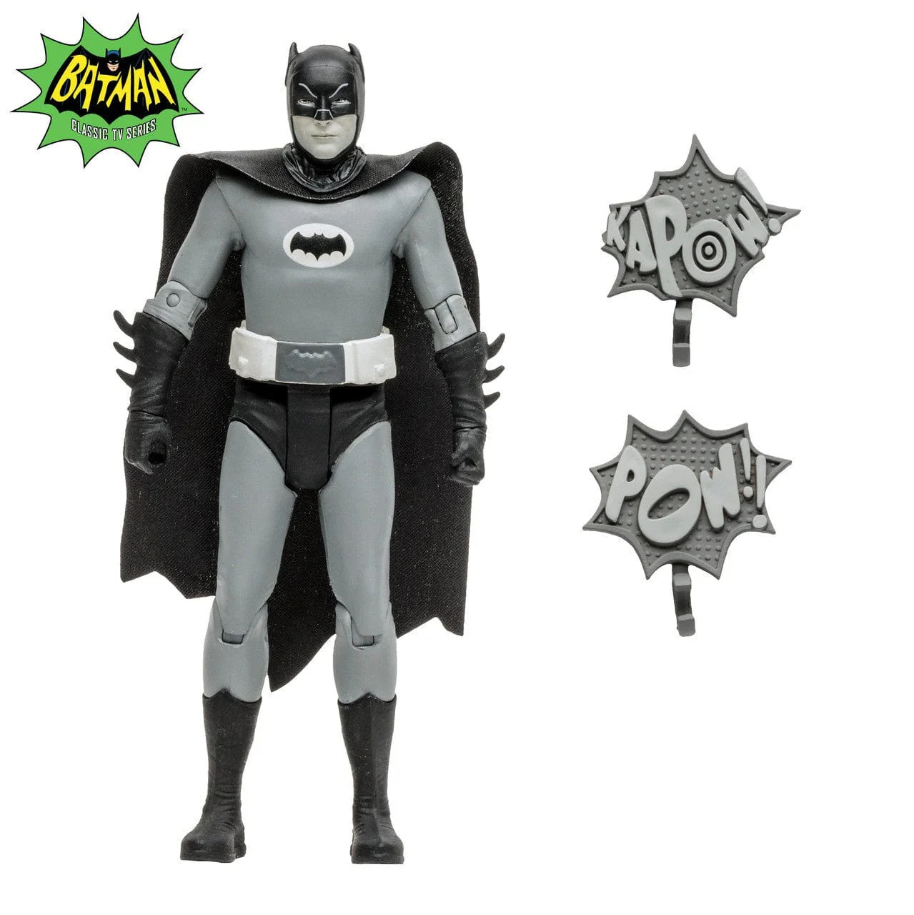 McFarlane Toys DC Retro Black & White Batman Figure Classic TV Series