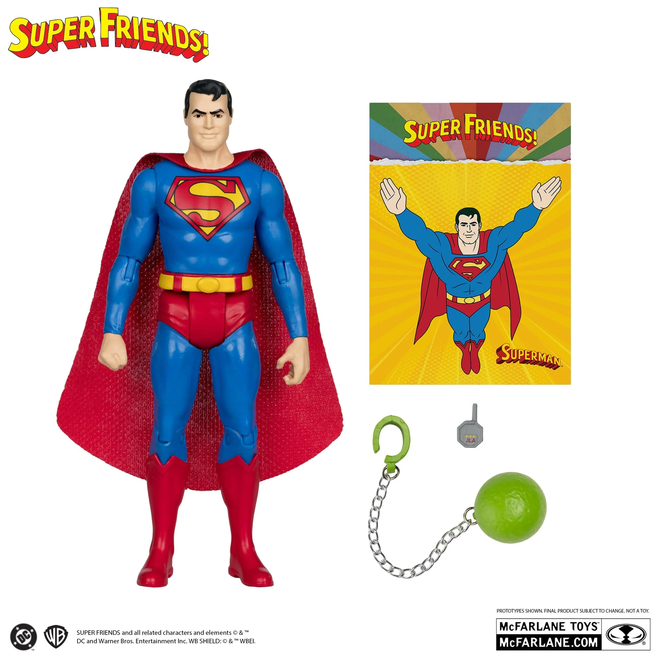 McFarlane Toys DC Retro Superman Super Friends - Image 3