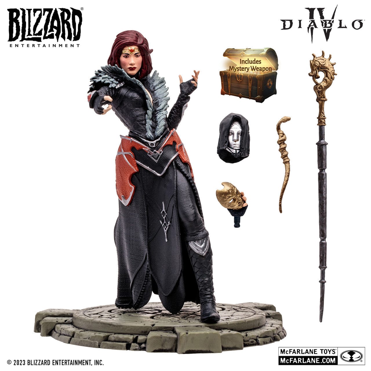 McFarlane Toys Diablo IV Ice Blades Sorceress Epic Version Figure - Image 3
