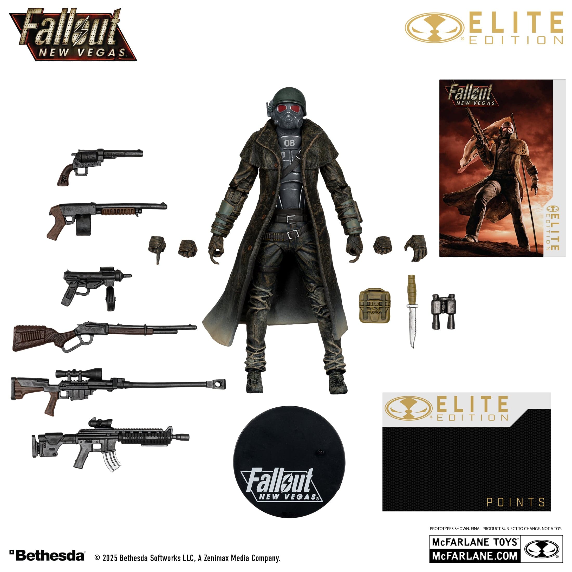 McFarlane Toys Fallout NCR Ranger Fallout New Vegas Elite Edition Deluxe Action Figure - Image 4