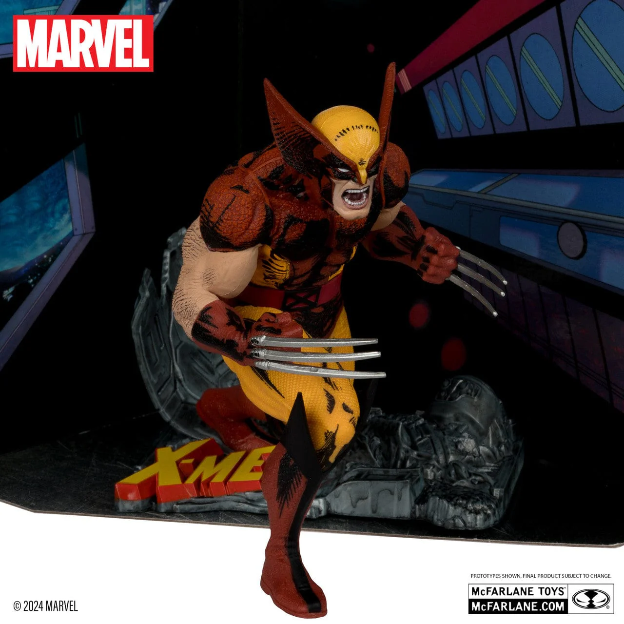 McFarlane Toys Marvel Wolverine X-Men 1:10th Scale Figure #1