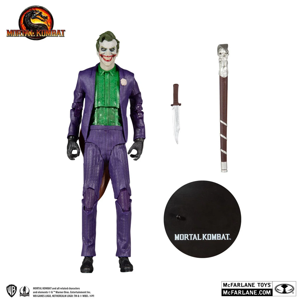 McFarlane Toys Mortal Kombat The Joker Figure - Image 3