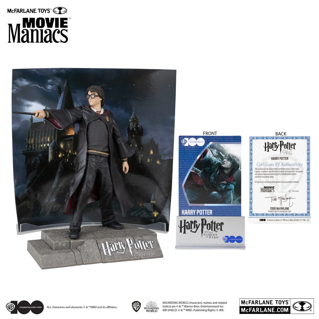 McFarlane Toys Movie Maniacs Harry Potter Goblet Of Fire Figure - Image 3