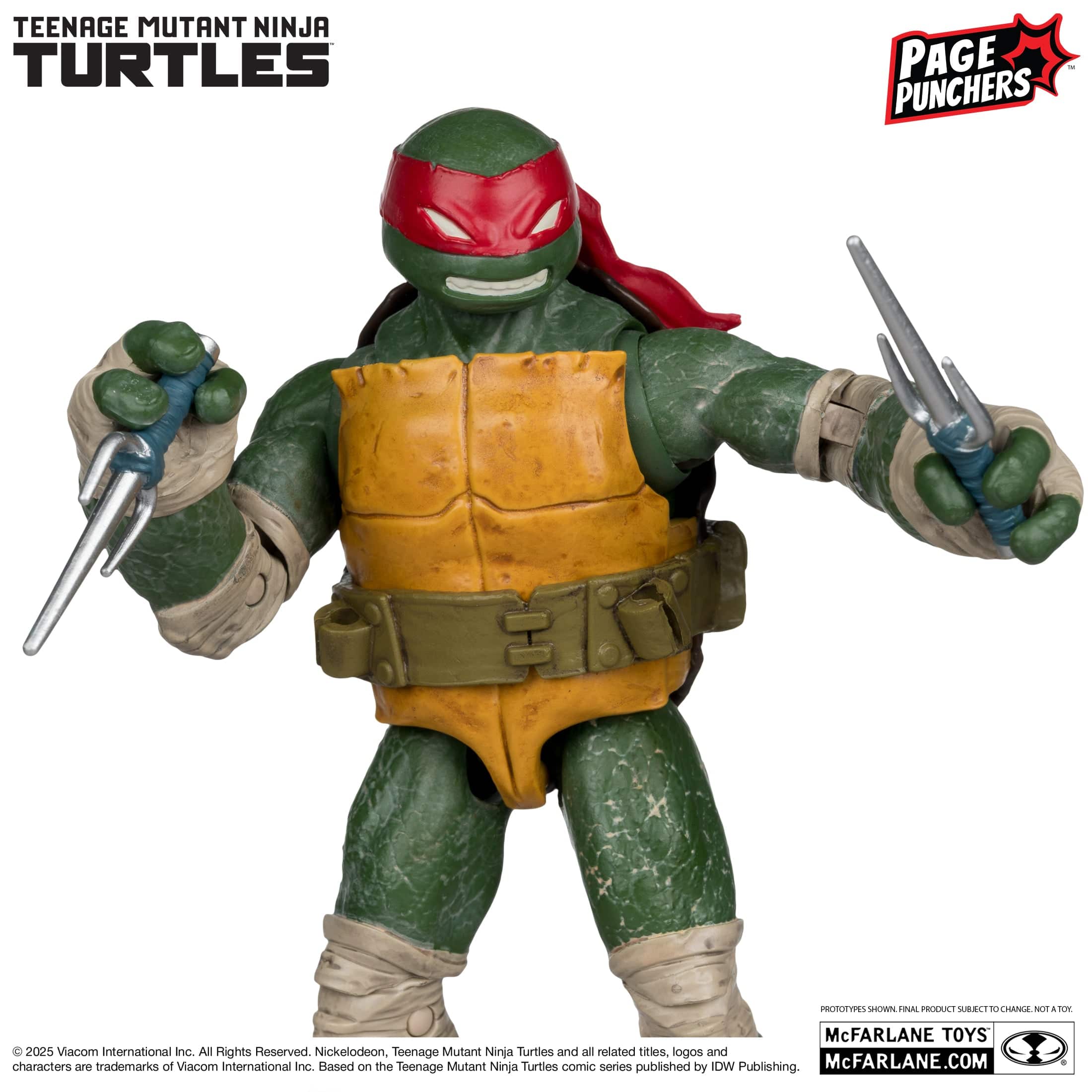 McFarlane Toys Teenage Mutant Ninja Turtles Raphael Page Punchers Action figure - Image 2