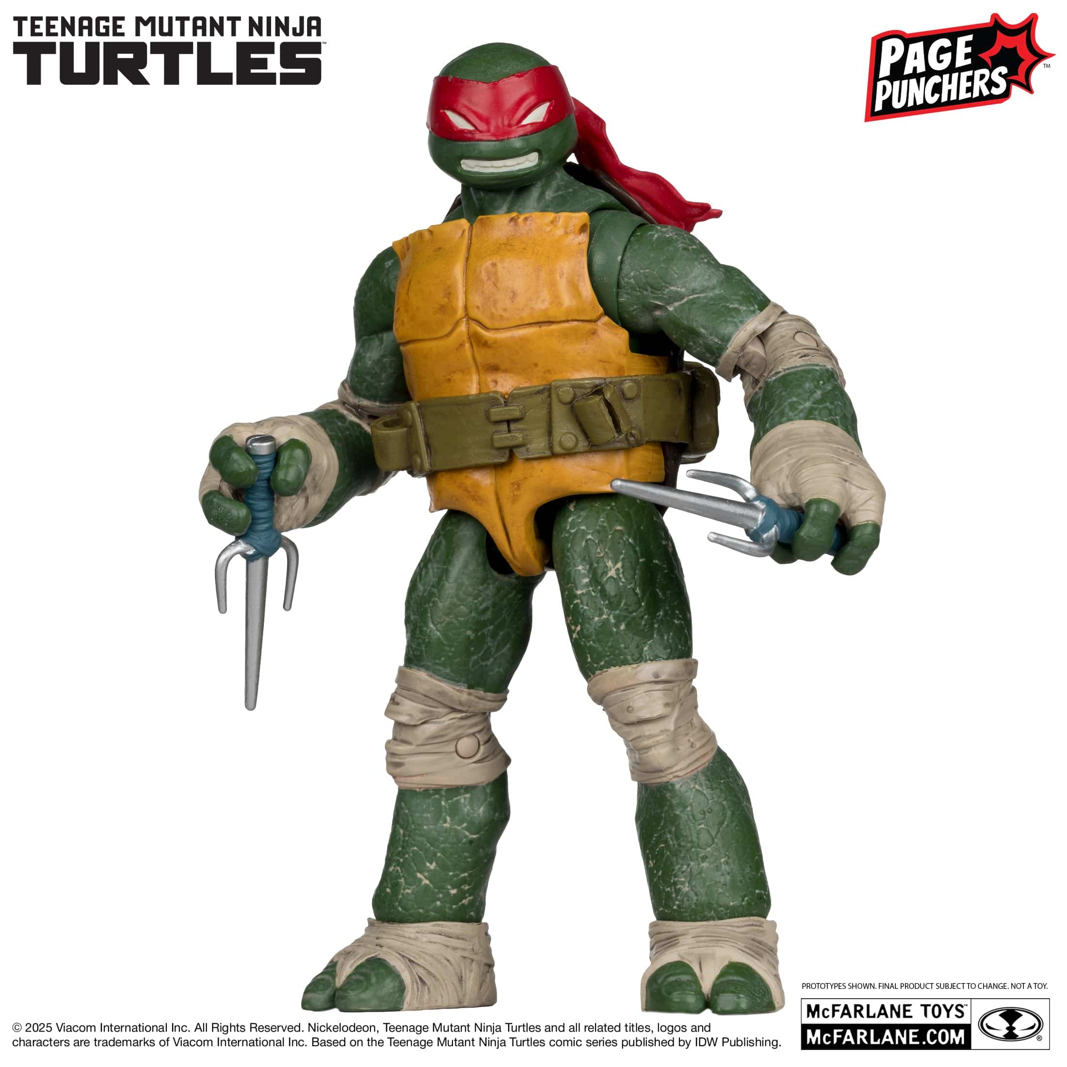 McFarlane Toys Teenage Mutant Ninja Turtles Raphael Page Punchers Action figure - Image 3