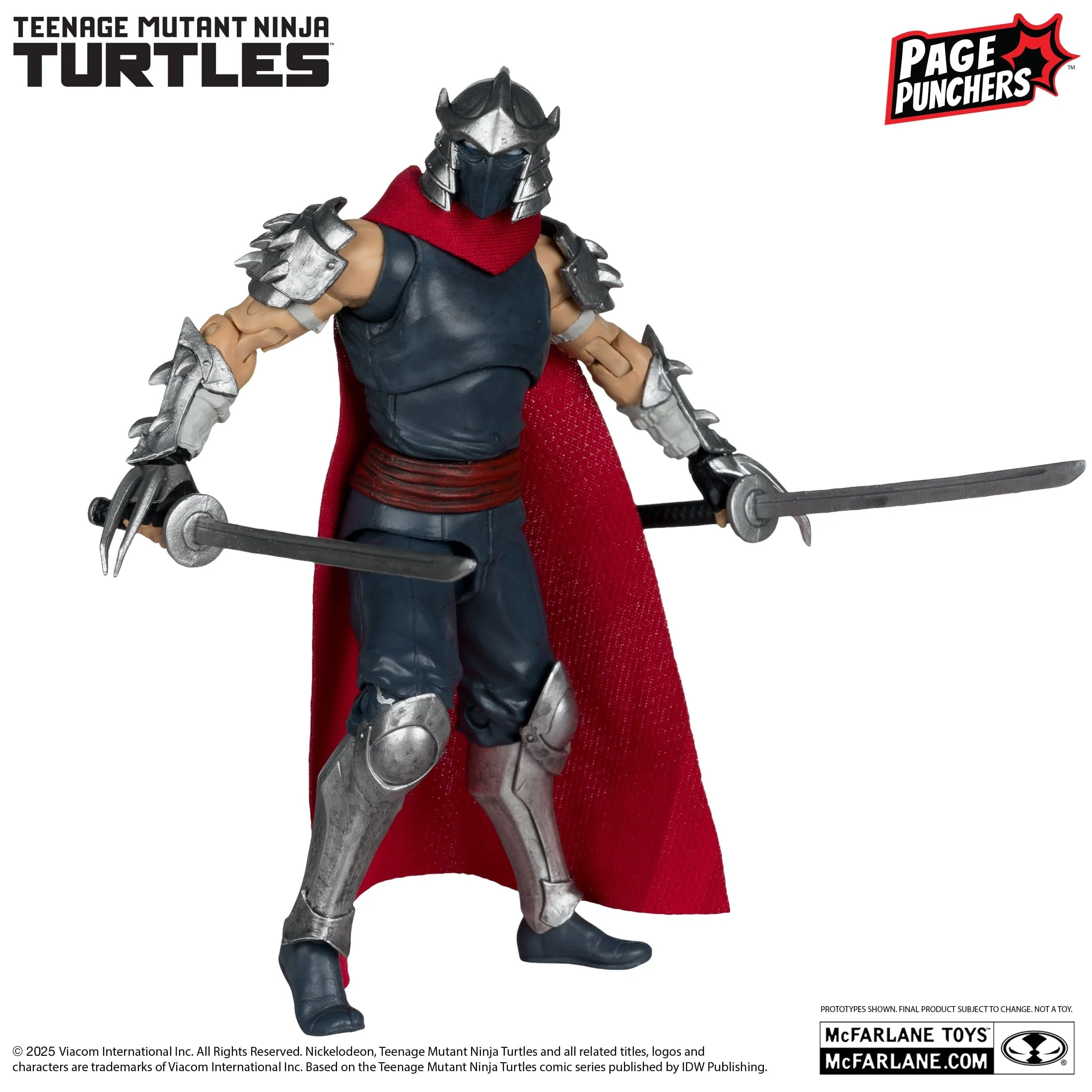McFarlane Toys Teenage Mutant Ninja Turtles Shredder Page Puncher Action figure - Image 2