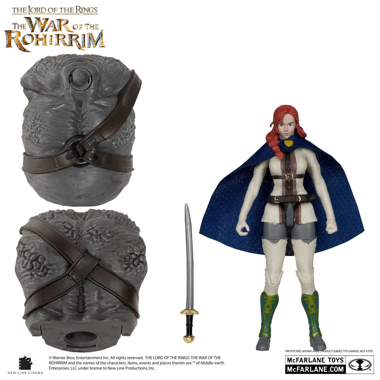 McFarlane Toys The Lord of the Rings: The War of the Rohirrim Hera Figure - Image 3