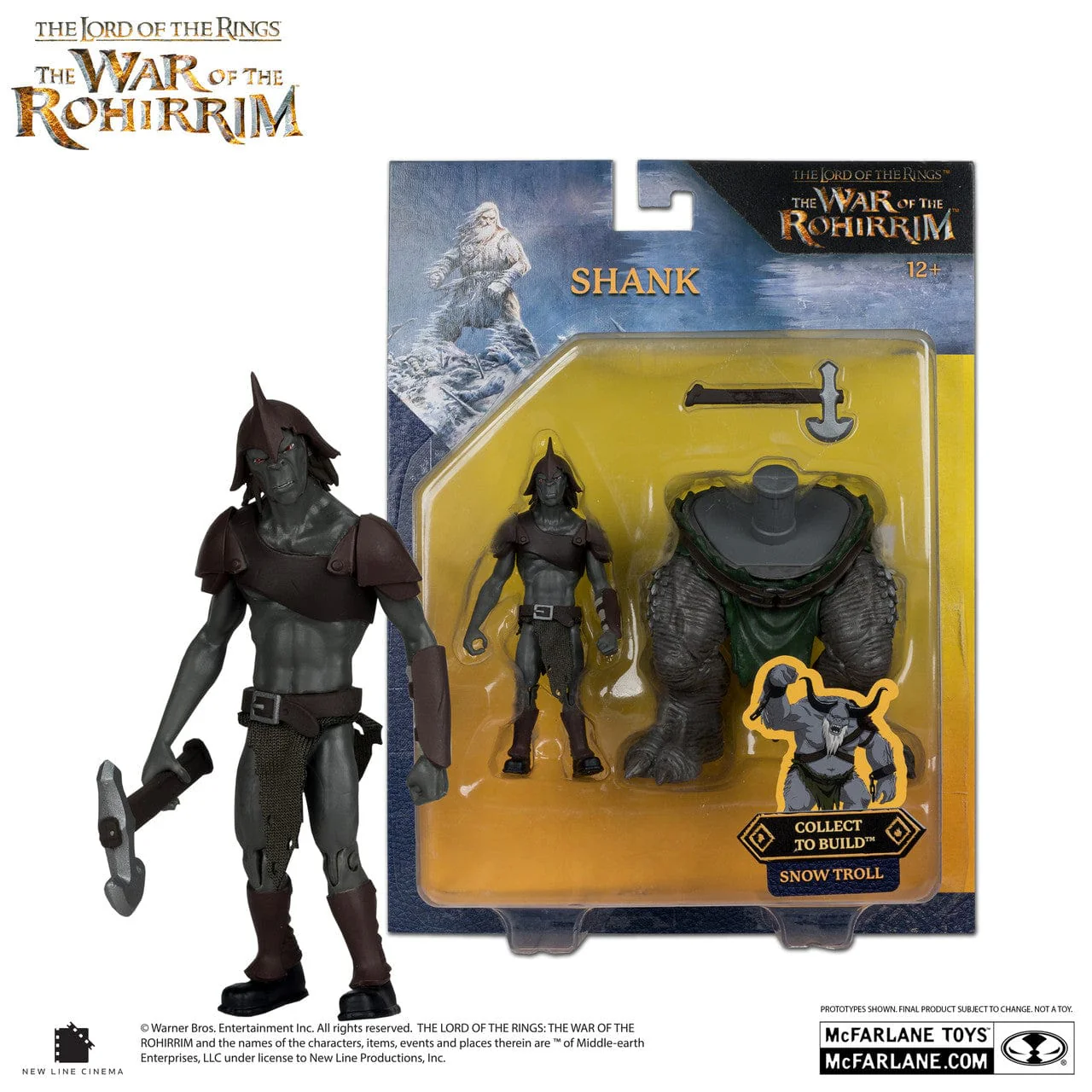 McFarlane Toys The Lord of the Rings: The War of the Rohirrim Shank Figure