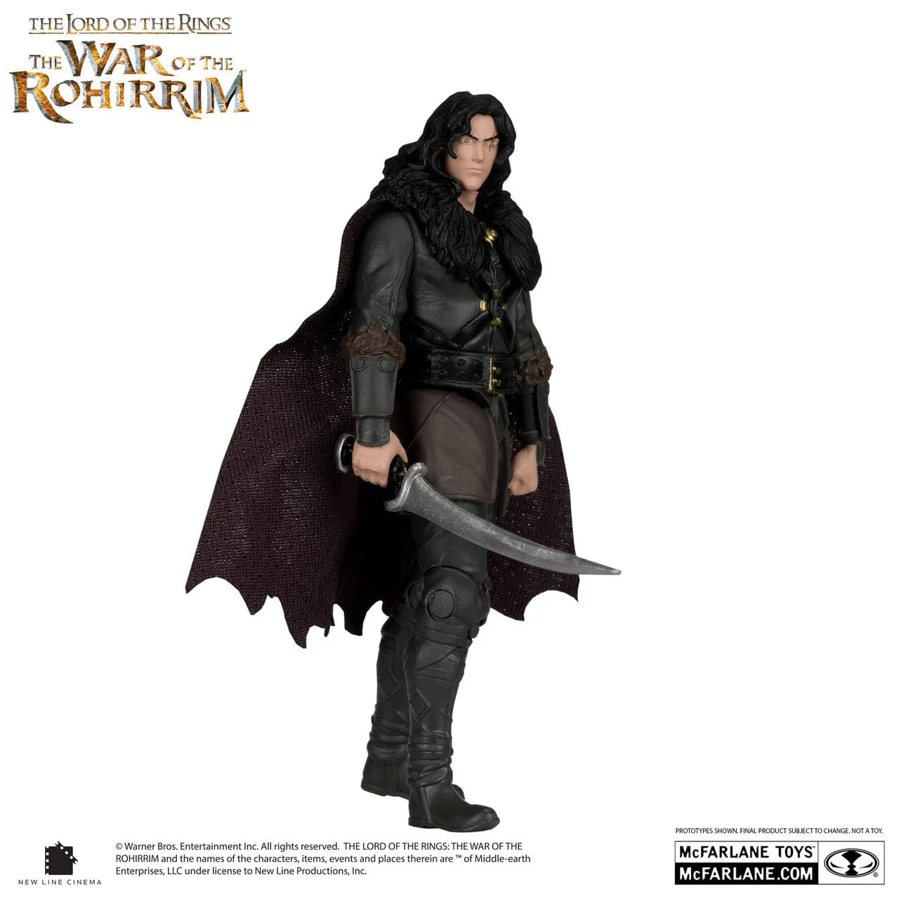 McFarlane Toys The Lord of the Rings: The War of the Rohirrim Wulf Figure - Image 2