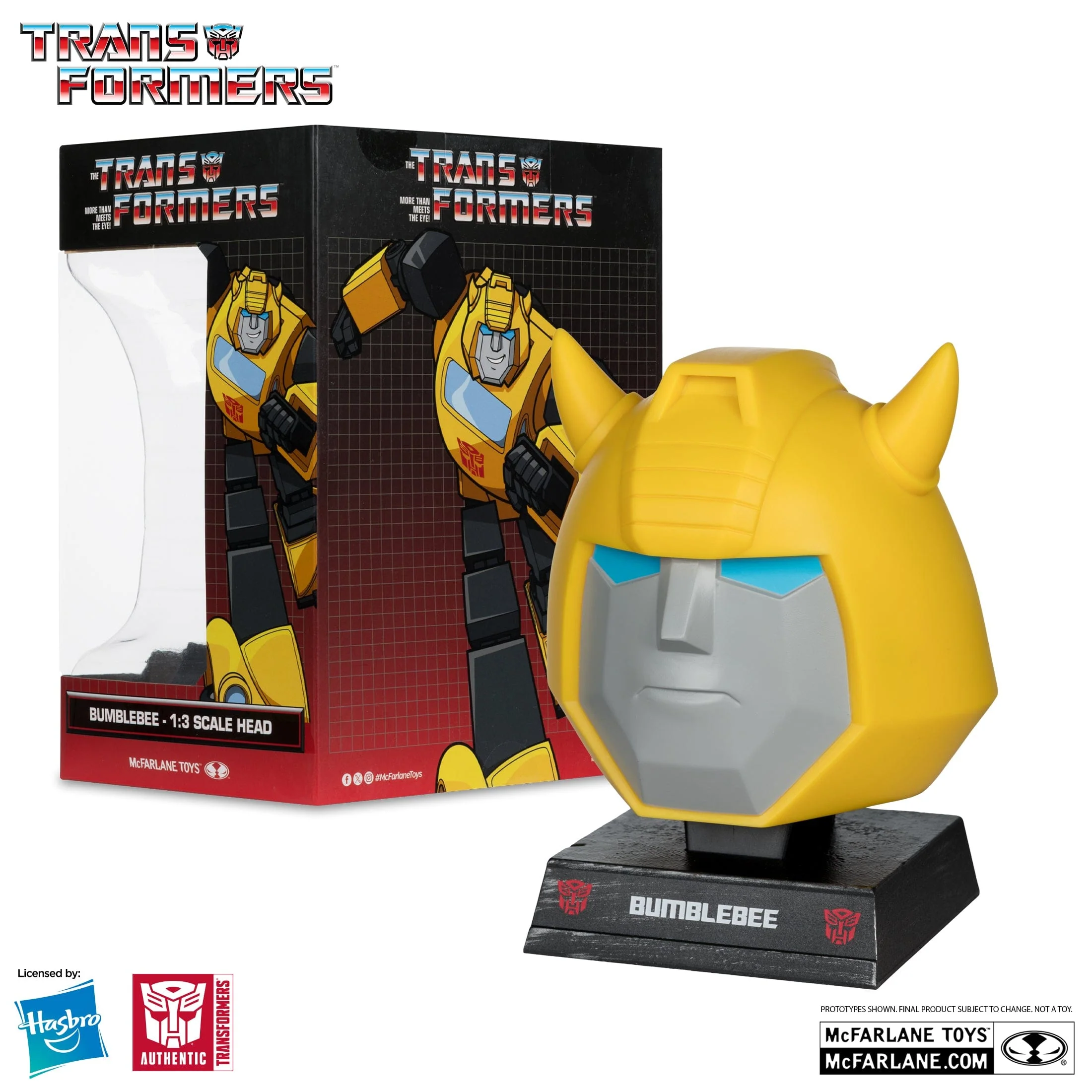 McFarlane Toys Transformers Bumblebee 1:3 Scale Head