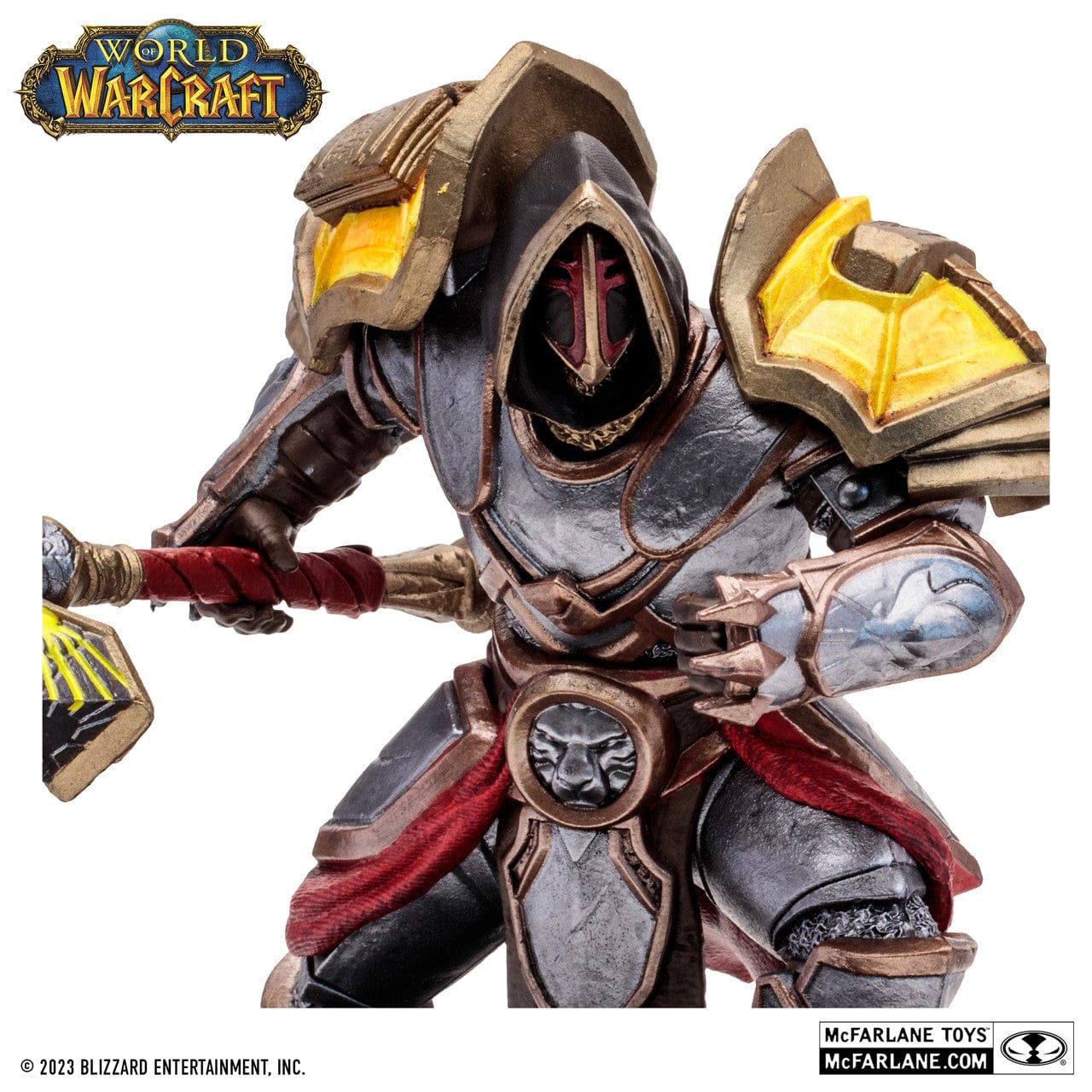 McFarlane Toys World Of Warcraft Human Paladin / Warrior Rare Figure - Image 2
