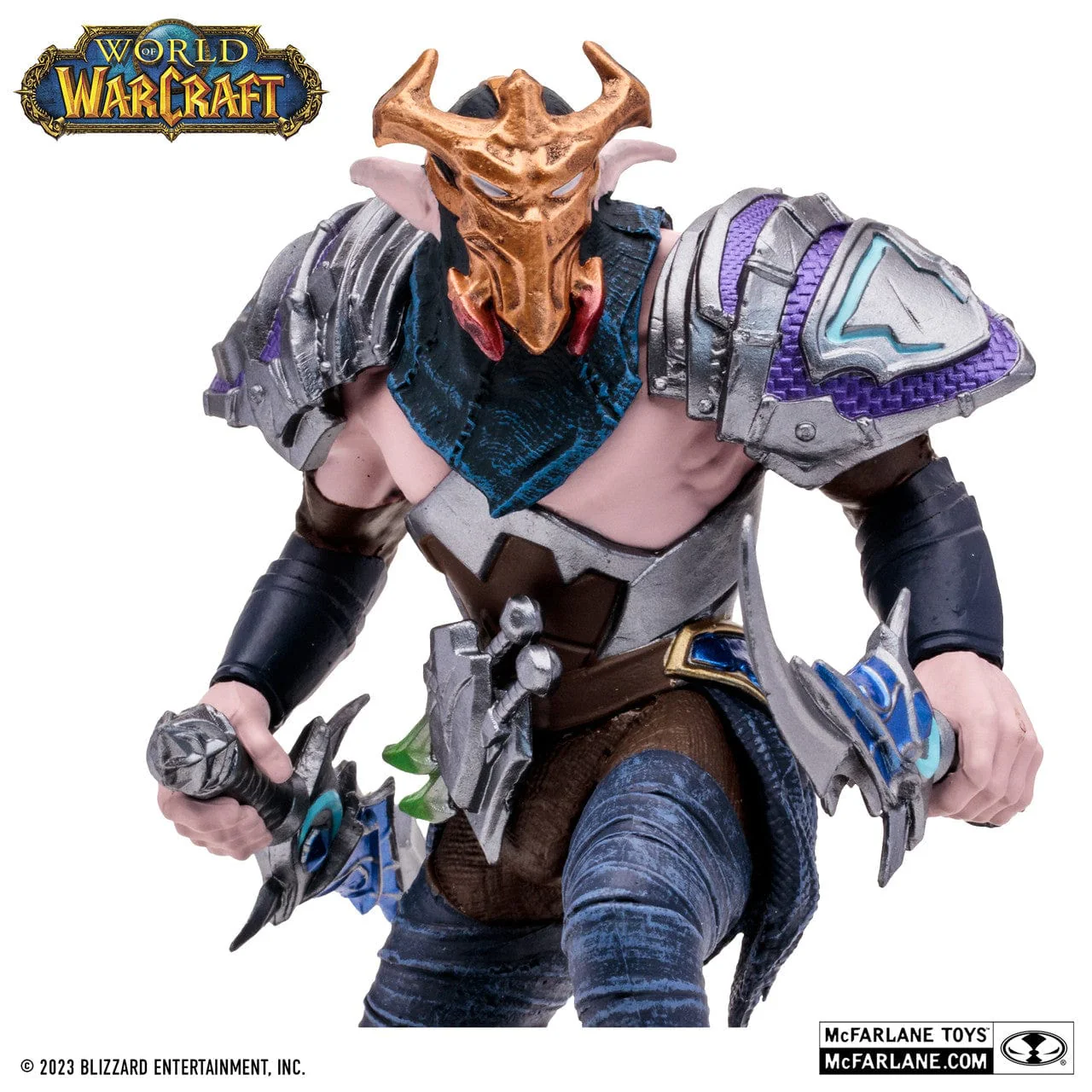 McFarlane Toys World Of Warcraft Night Elf Druid/Rogue Rare Version Figure