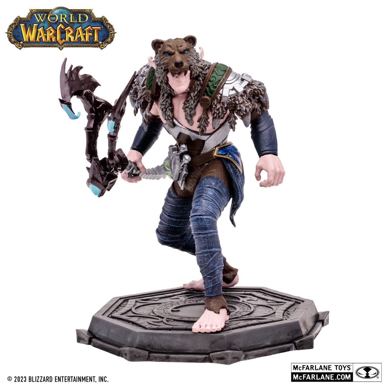 McFarlane Toys World Of Warcraft Night Elf Druid/Rogue Rare Version Figure - Image 2