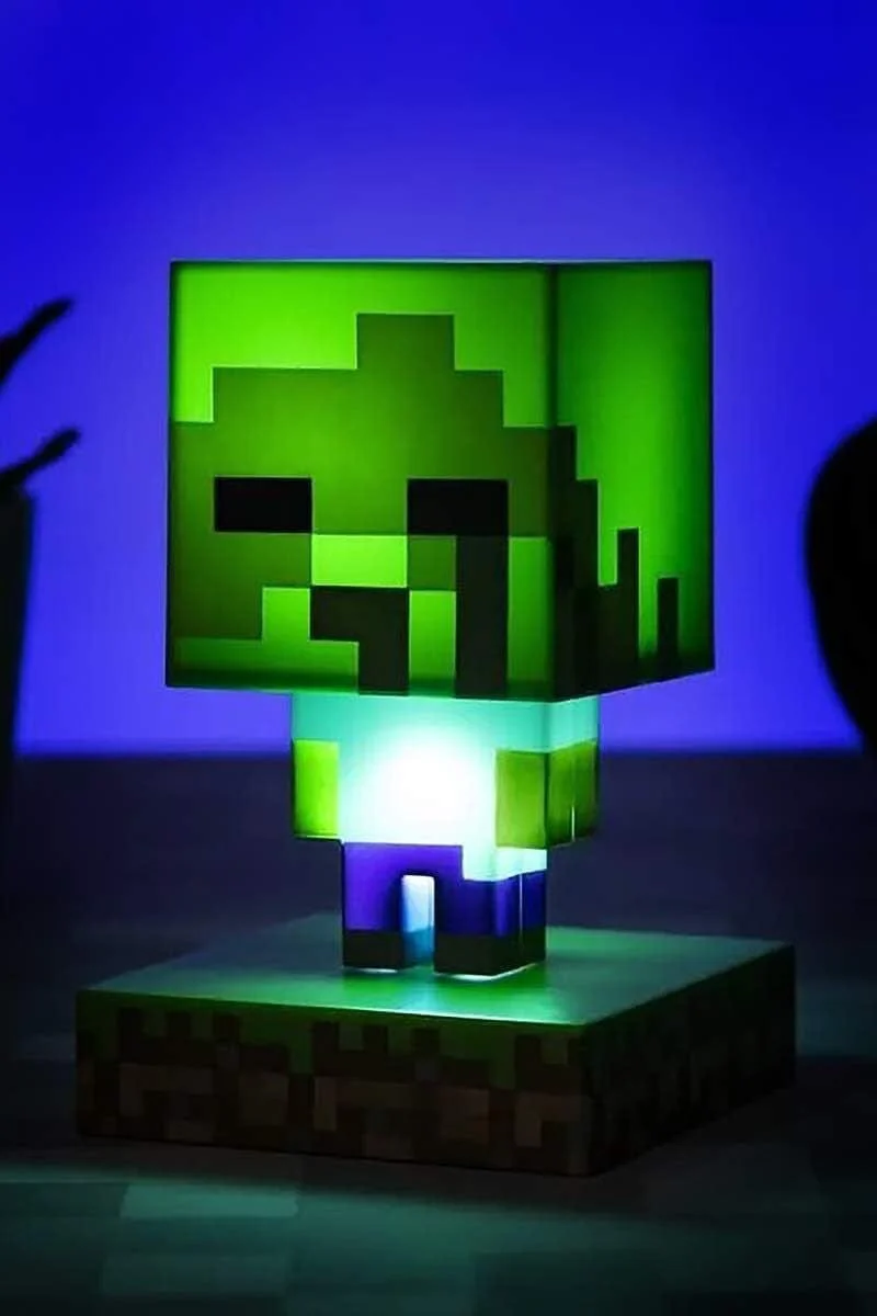 Minecraft Zombie Icon Light By Paladone - Image 3