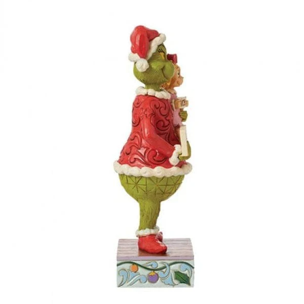 Naughty Nice The Grinch and Cindy Figurine By Jim Shore 6015212 - Image 3